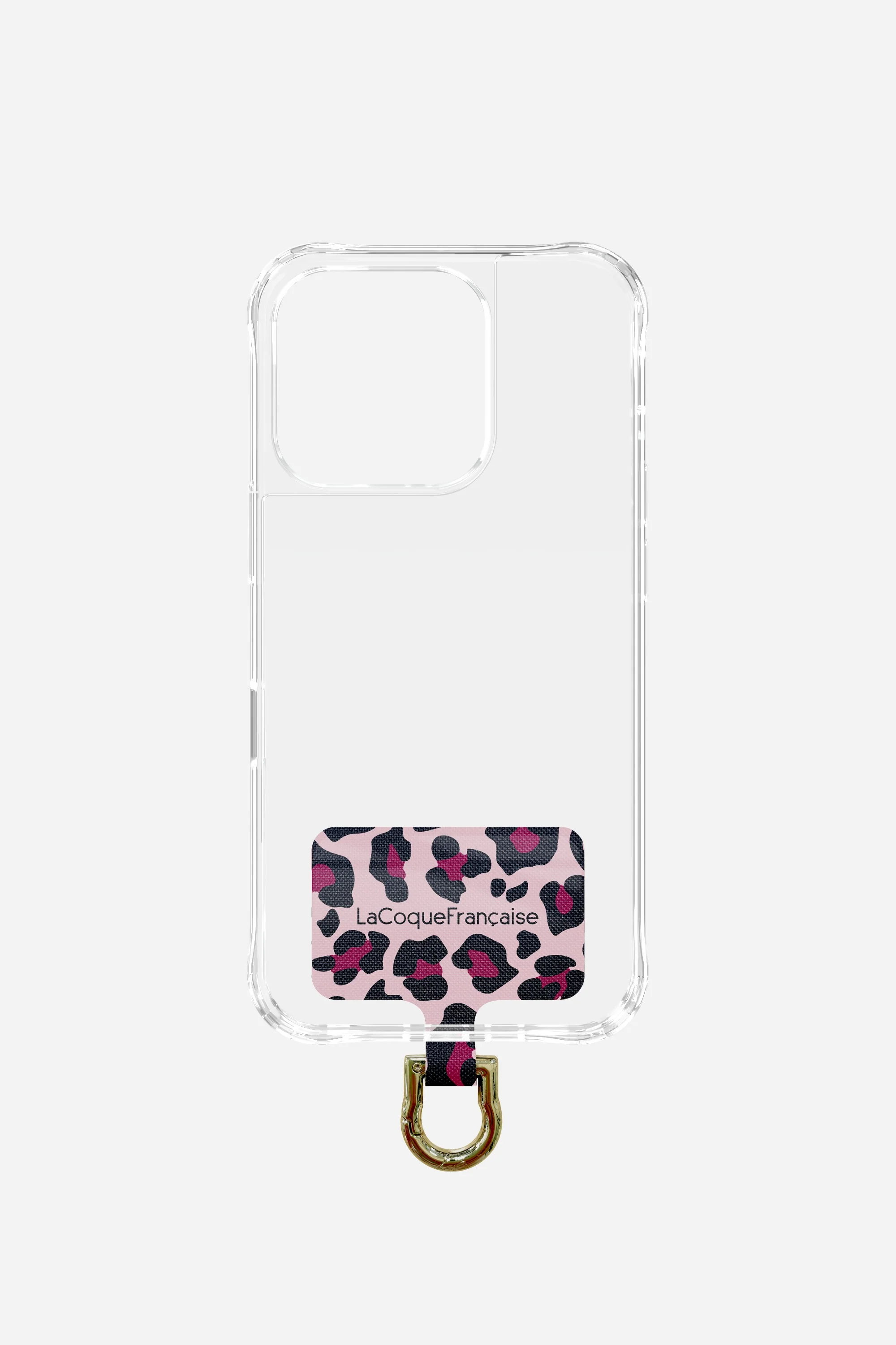 Adaptateur Personnalise Leopard Rose Et Bordeaux - Image 2