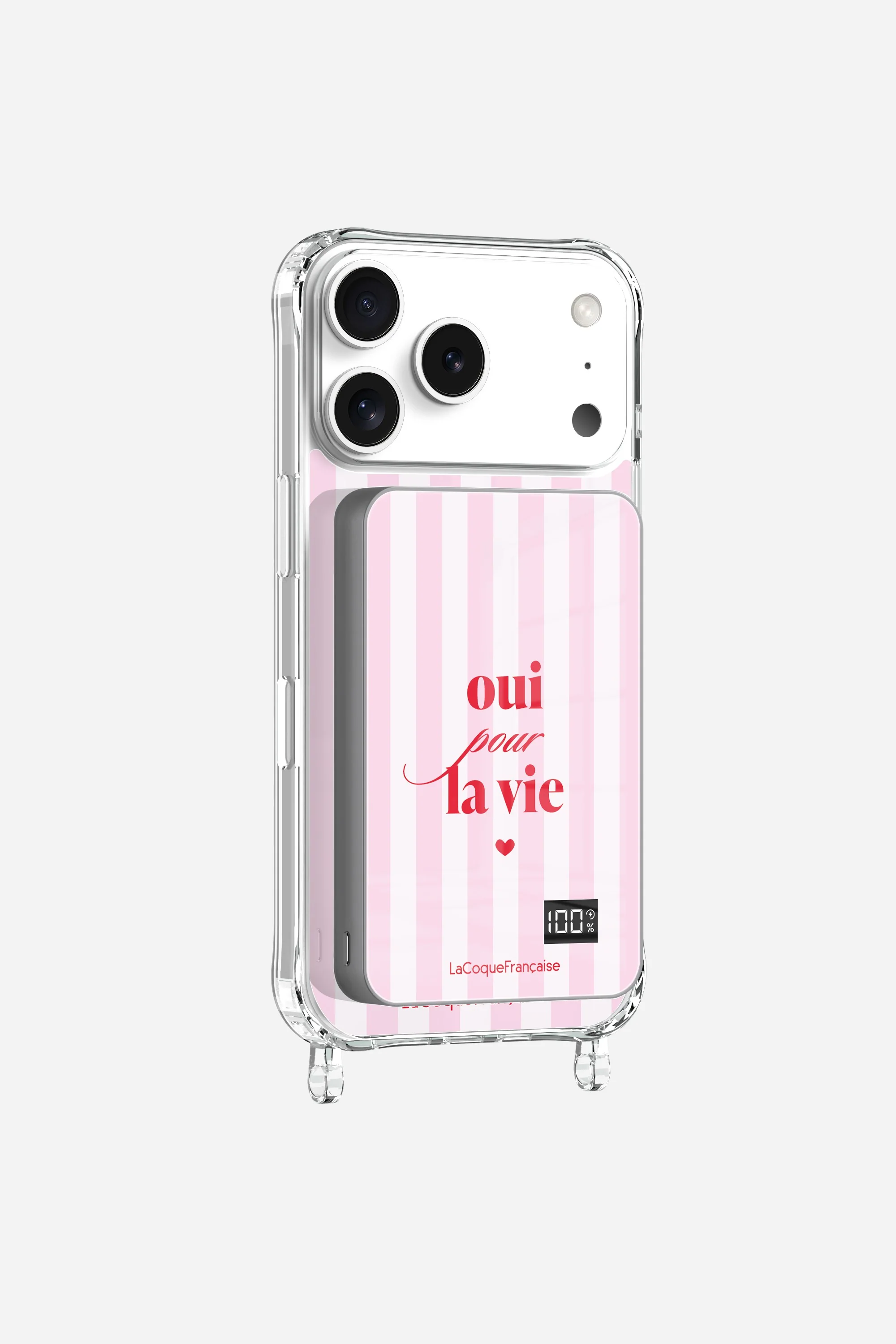 Batterie Magsafe Oui Pour La Vie Rose 10 000 Mah - Image 2