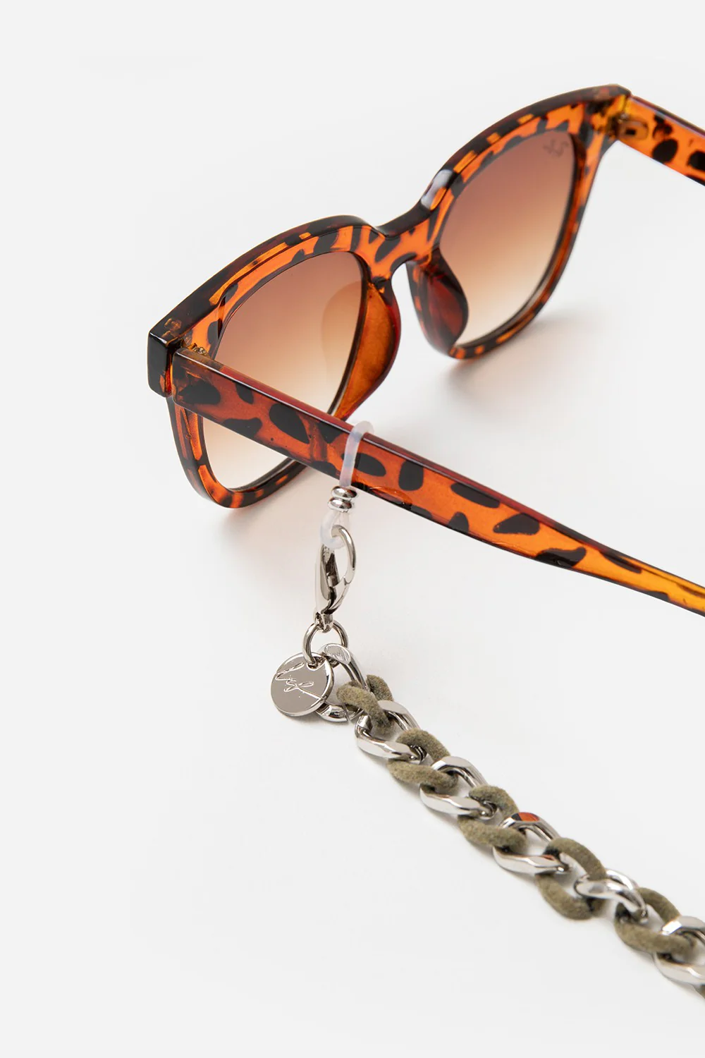 Bijoux Chaine De Lunettes Sona Kaki 72 cm - Image 2