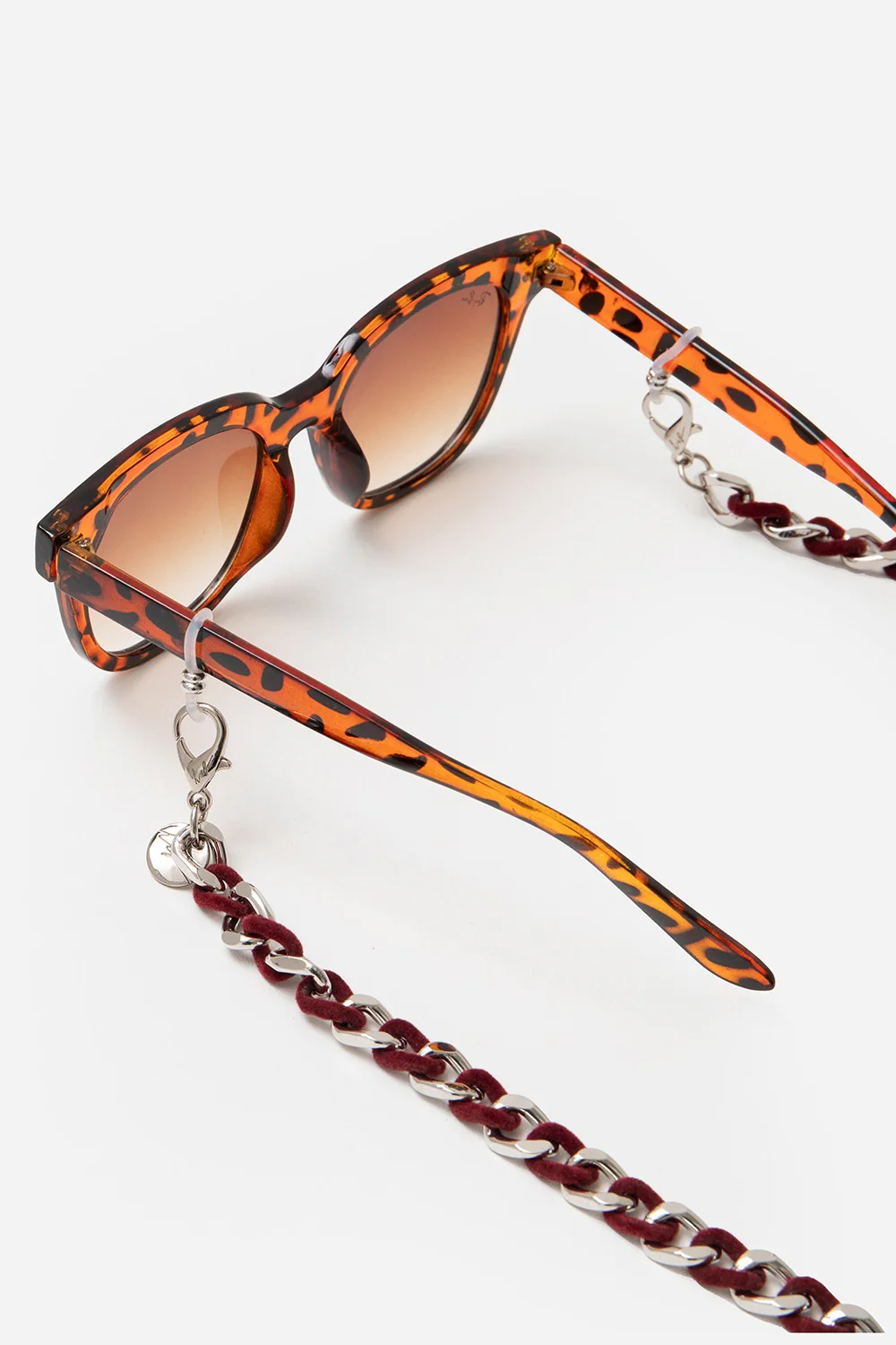 Bijoux Chaine De Lunettes Sona Rouge 72 cm - Image 2