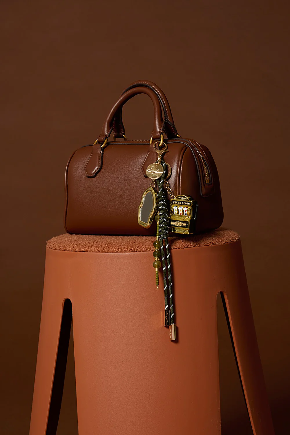 Bijoux Sac Bobby Kaki  30 cm - Image 2