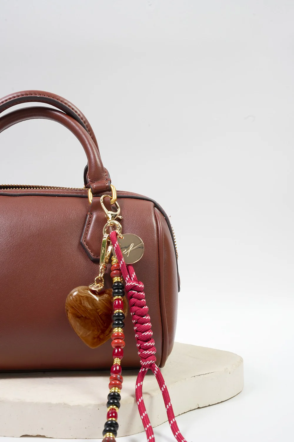 Bijoux Sac Mirco Bordeaux 30 cm - Image 2