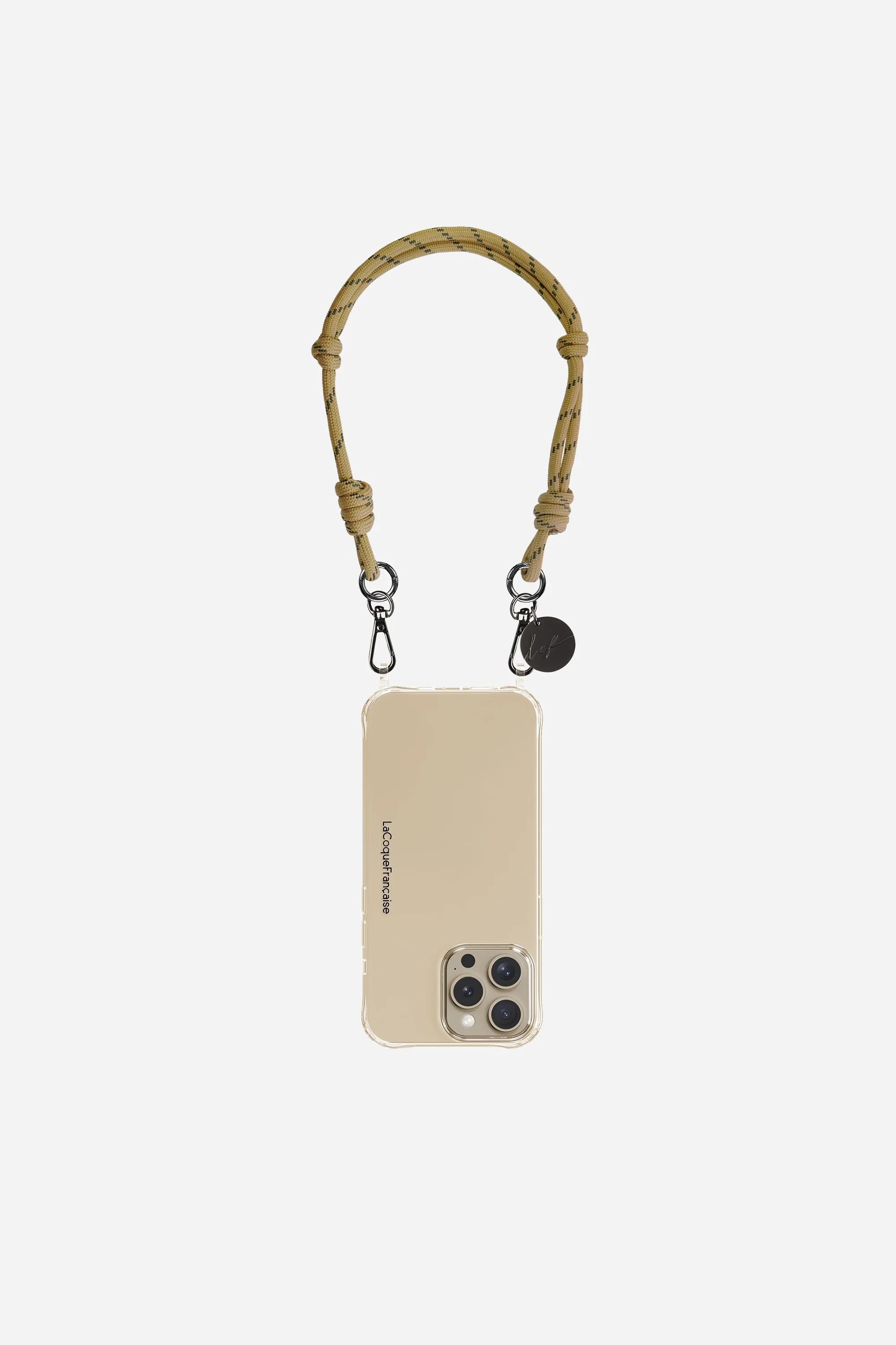 Chaine Courte Liam Taupe 40 cm
