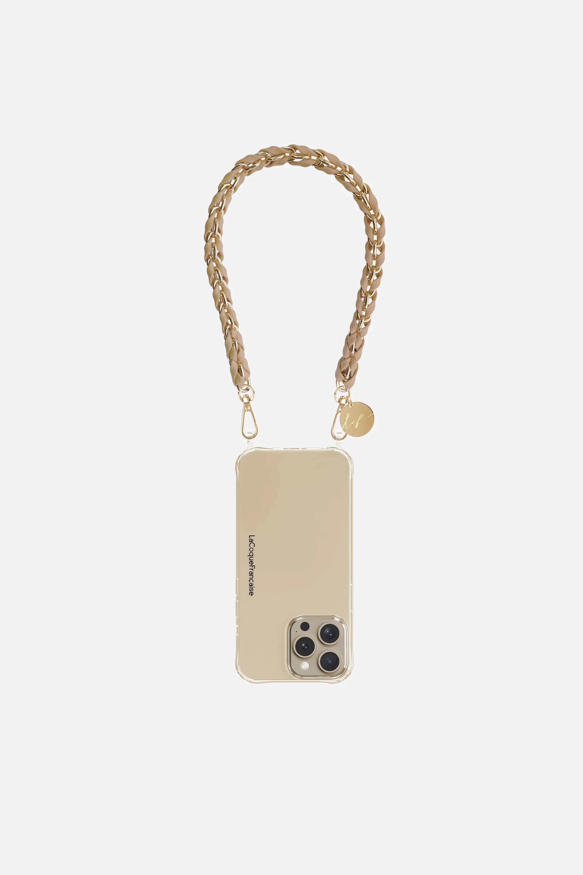 Chaine Courte Lou Camel 40 cm