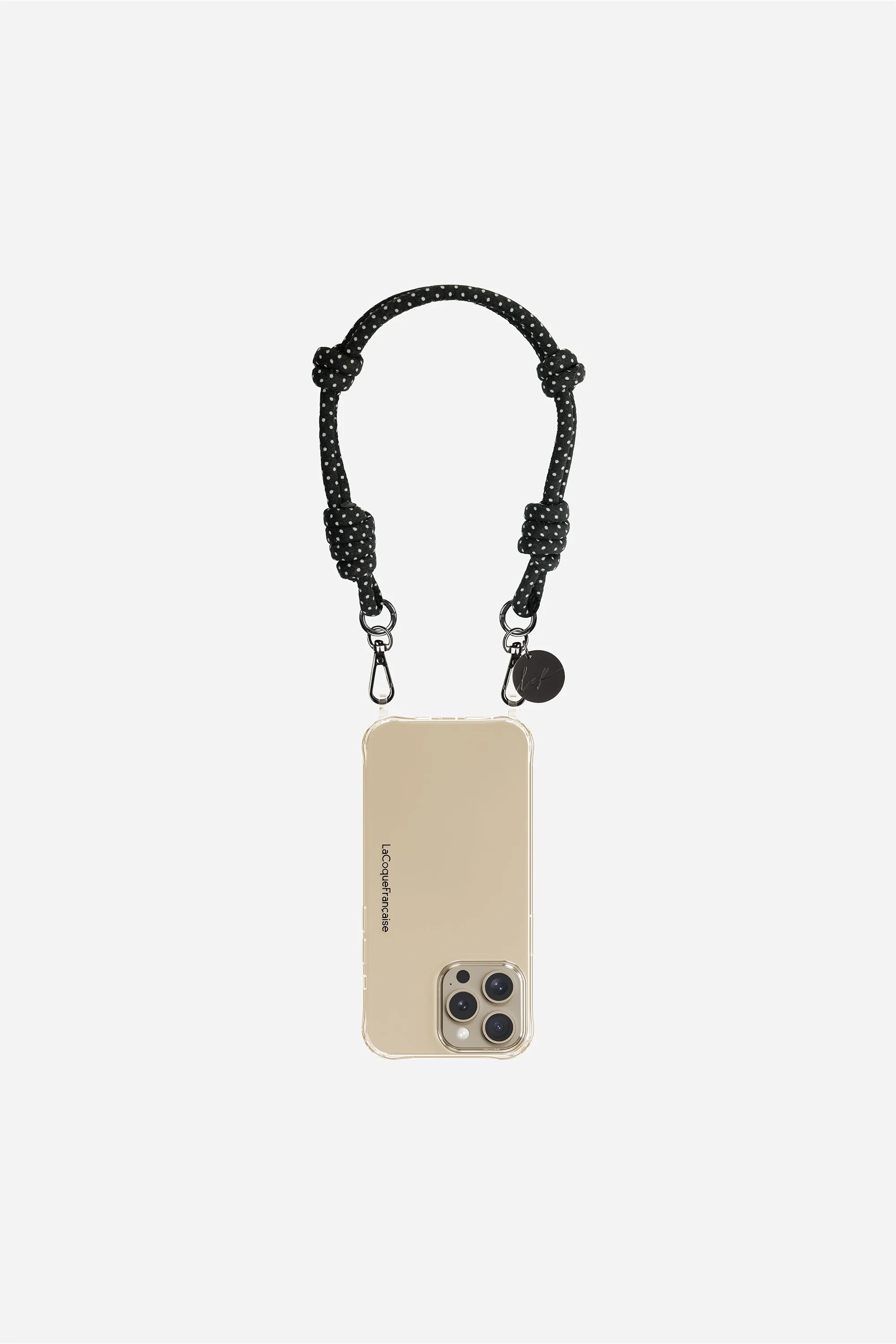 Chaine Courte Nolan Noir 40 cm