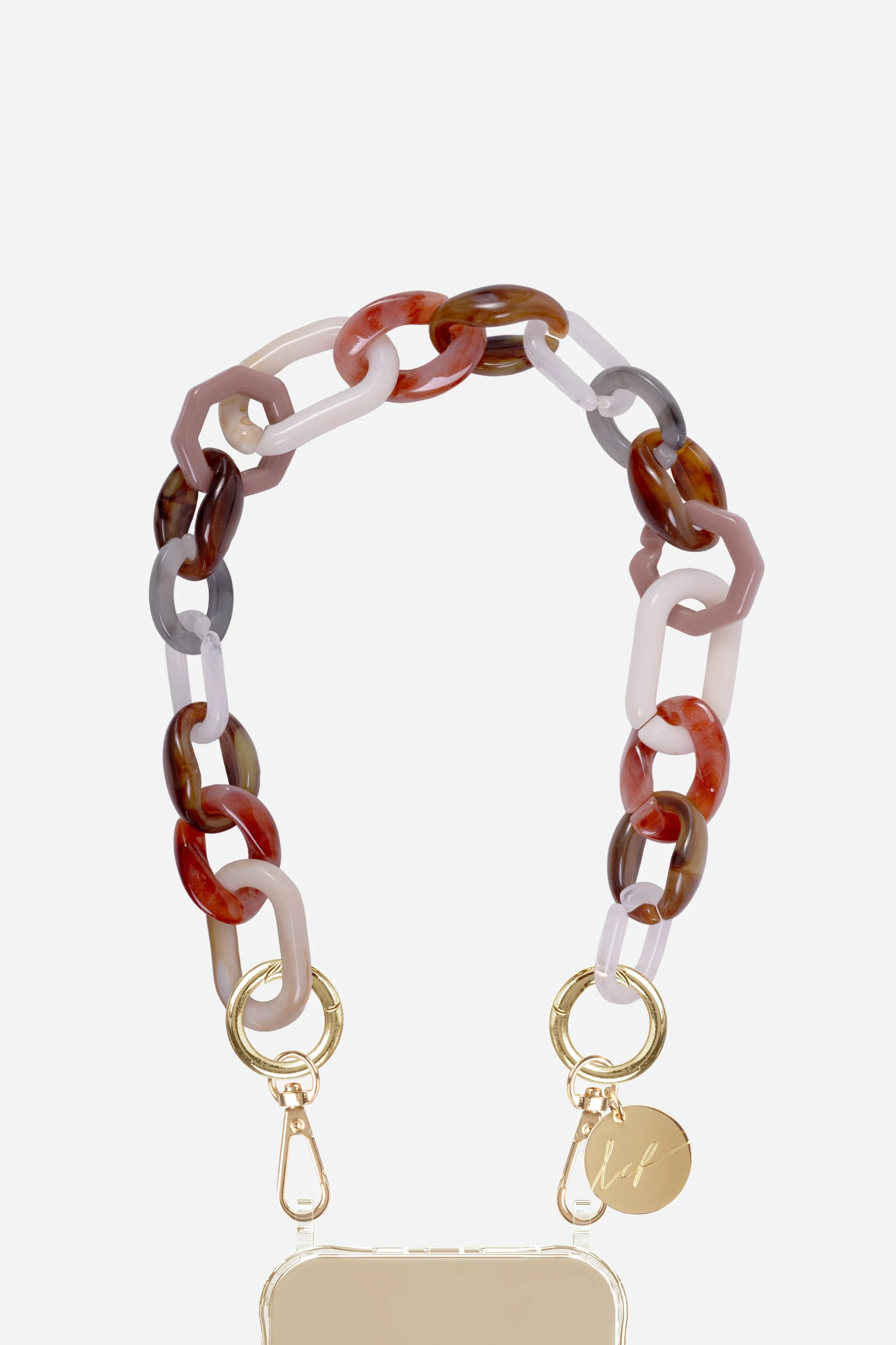 Chaine Courte Rosa Rose 40 cm - Image 2