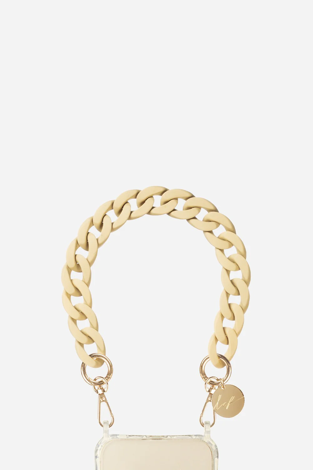 Chaine Courte Sarah Beige 40 cm - Image 2