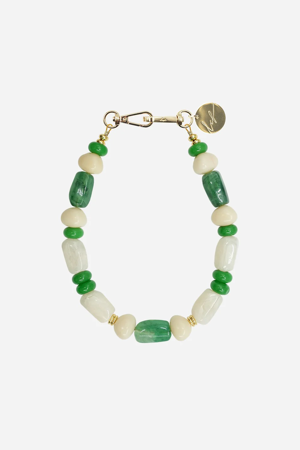 Chaine Courte Soha Vert 40 cm