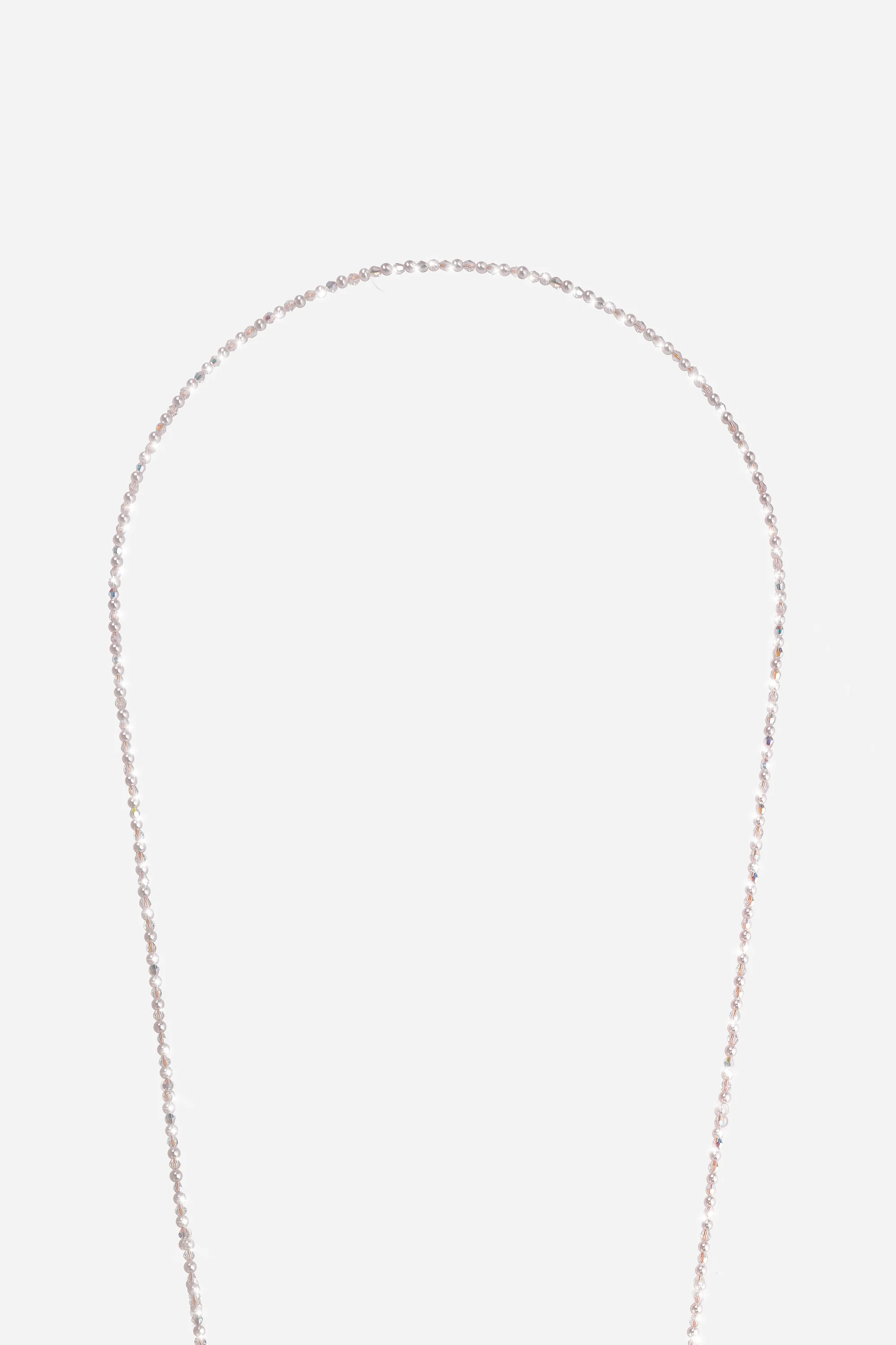 Chaine Longue Anastasia Beige 120 cm - Image 3