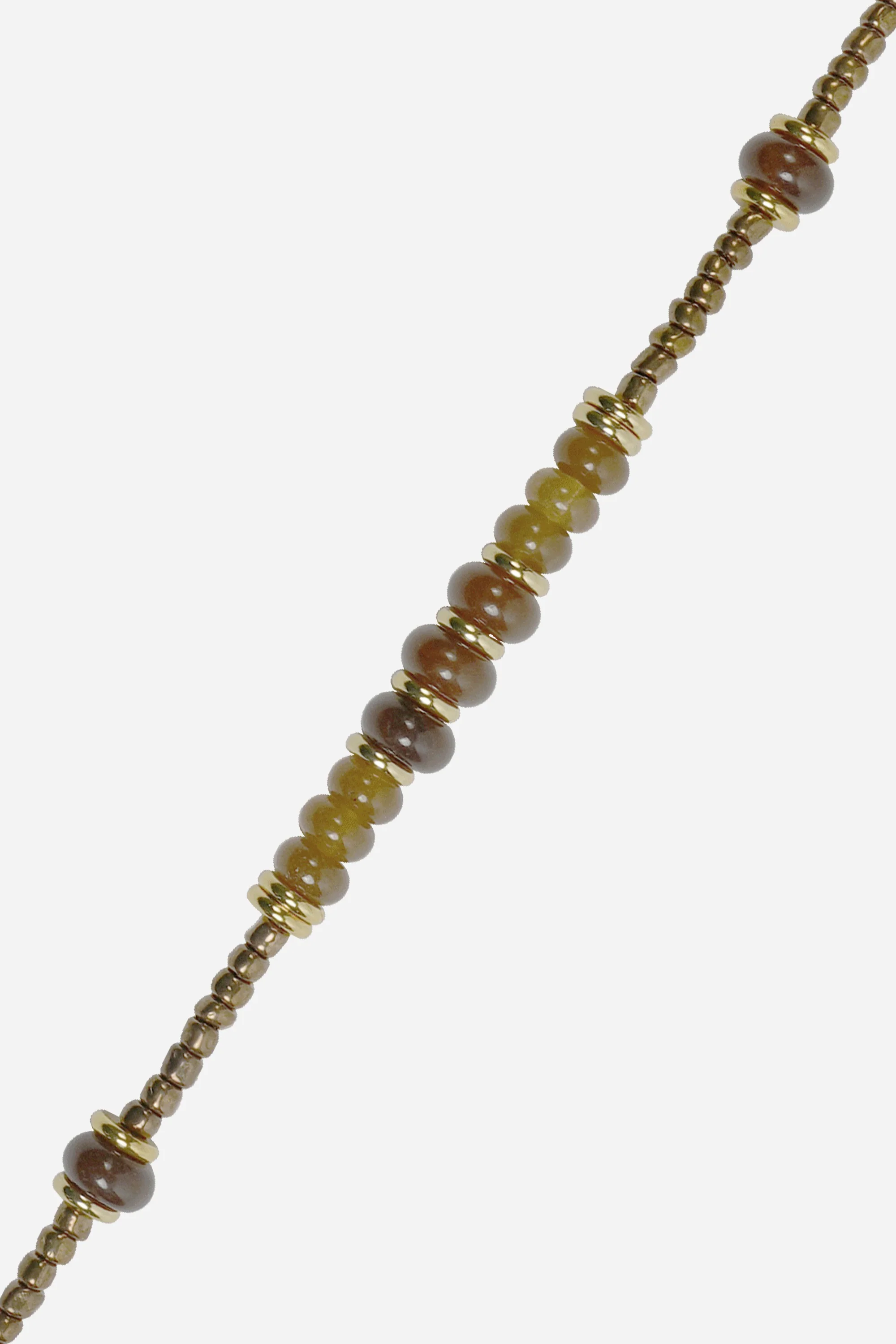 Chaine Longue Anouk Marron 120 cm - Image 2
