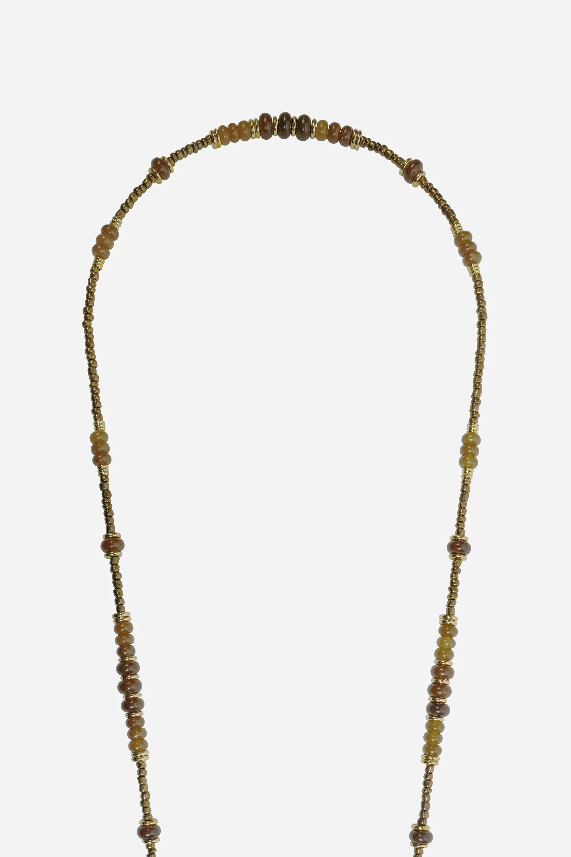 Chaine Longue Anouk Marron 120 cm - Image 3