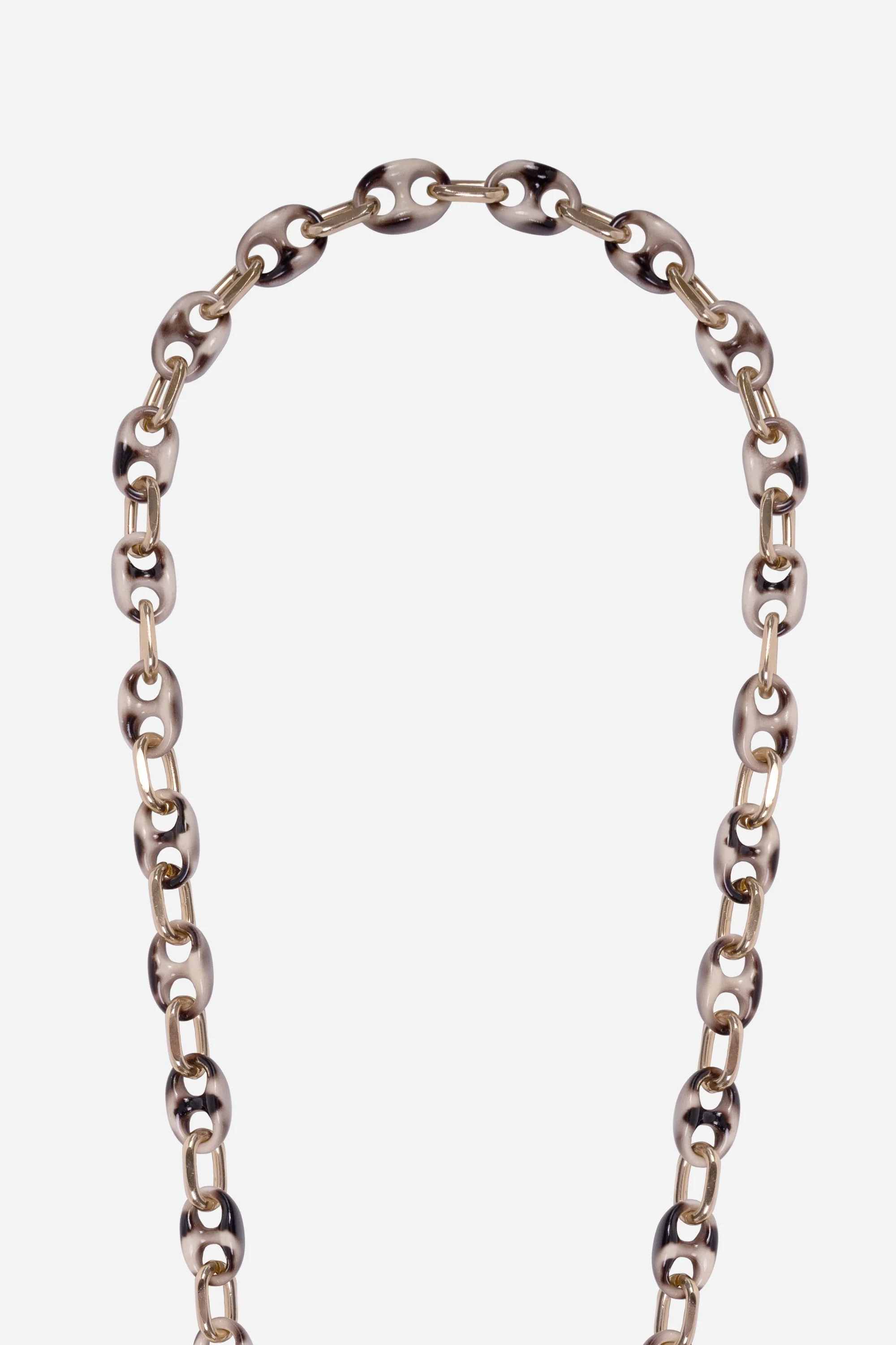 Chaine Longue Becky Ecaille Vache 120 cm - Image 3