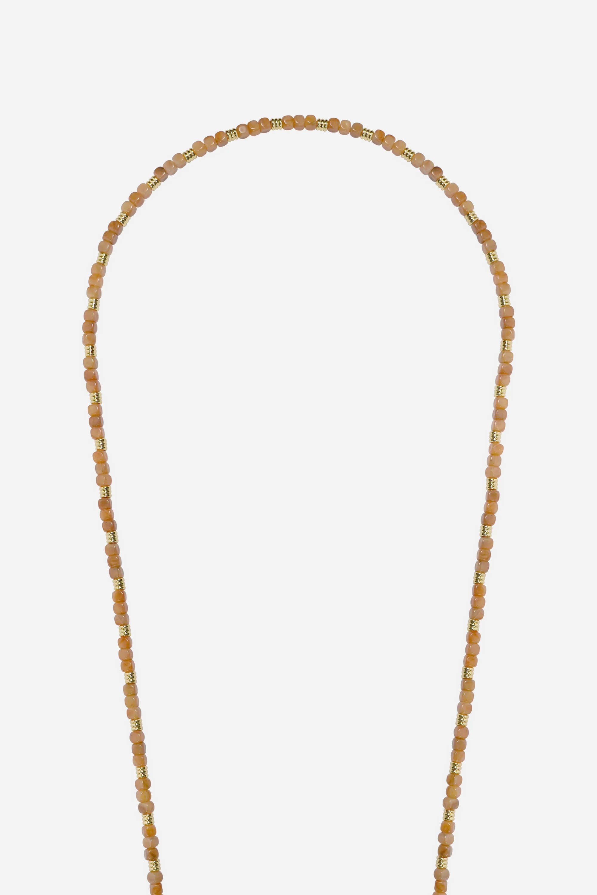 Chaine Longue Berta Camel 120 cm - Image 3