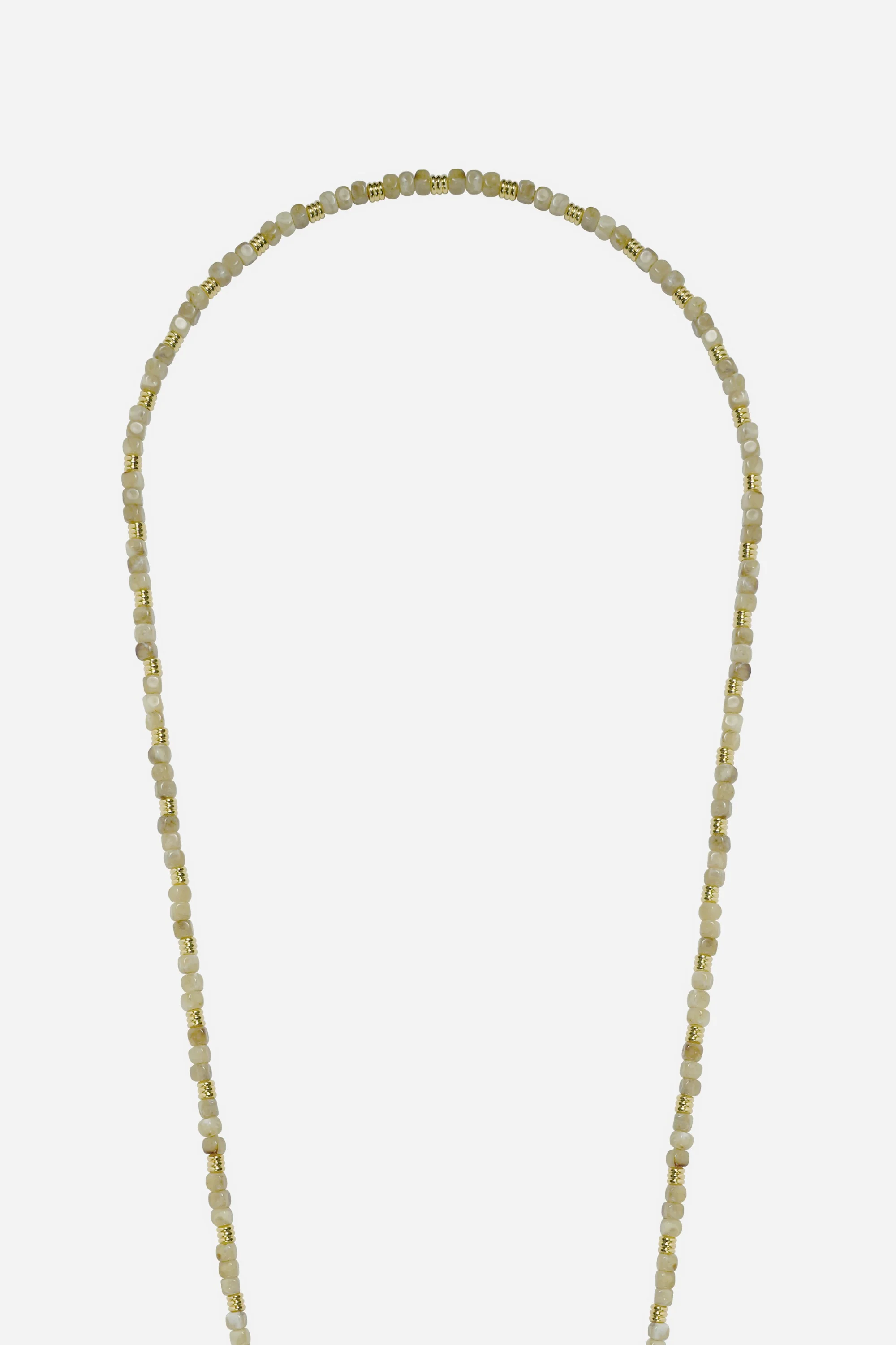 Chaine Longue Cora Kaki 120 cm - Image 3