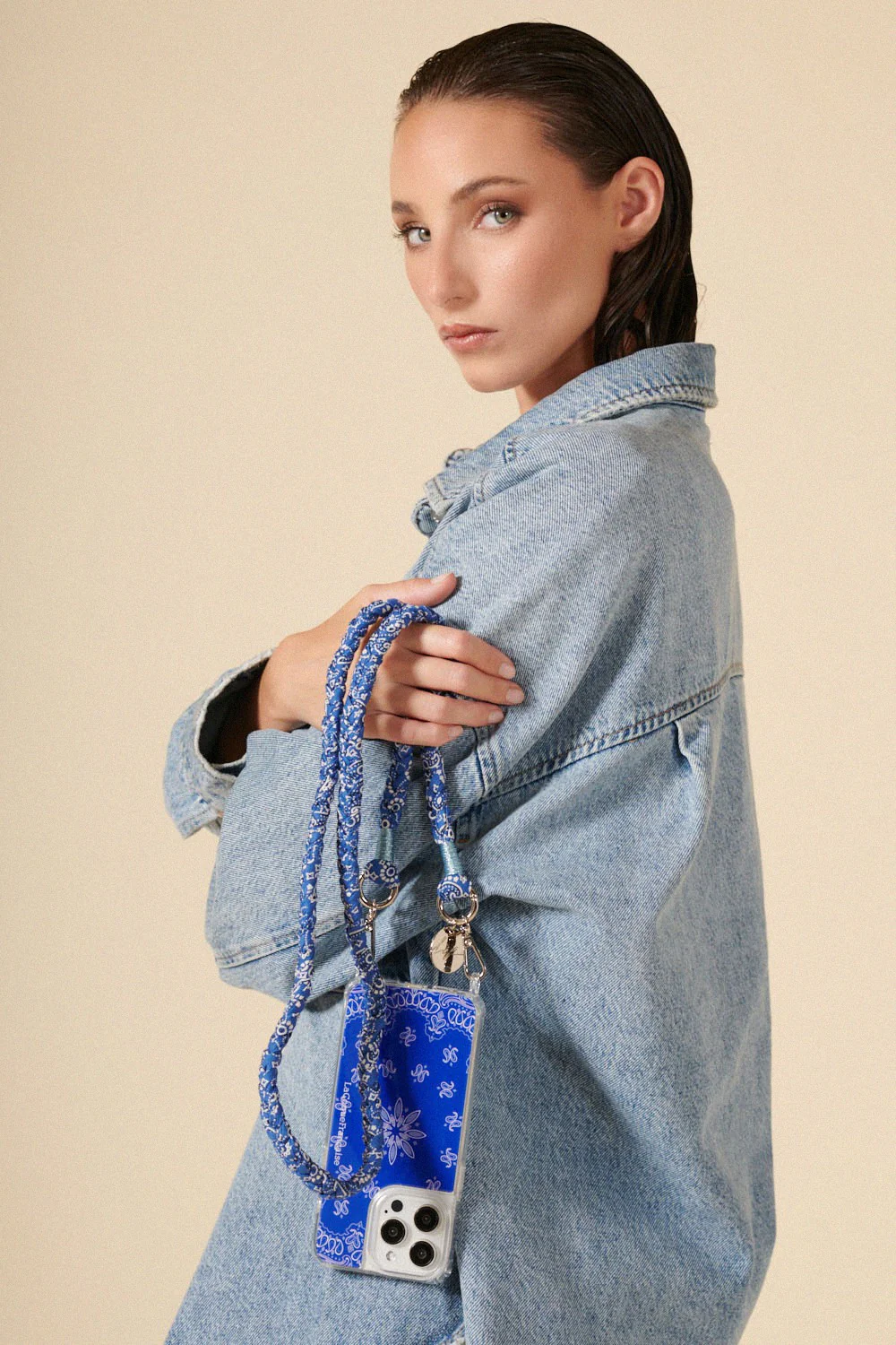 Cordon tresse Della bleu - Image 3