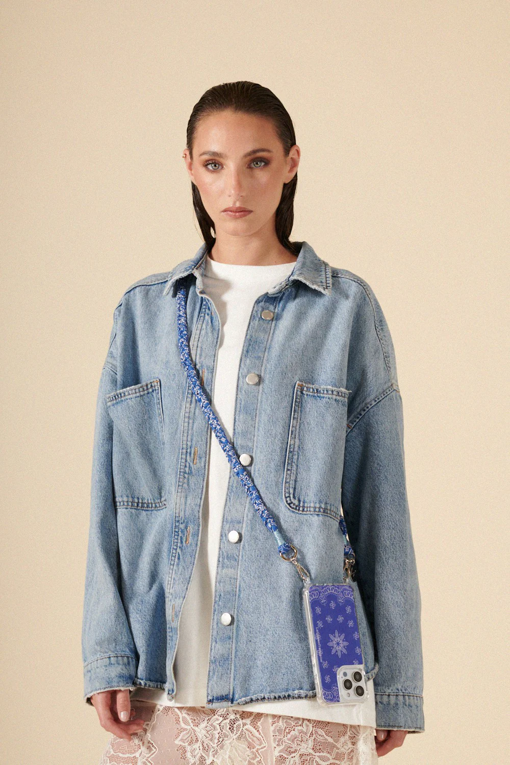 Cordon tresse Della bleu - Image 4
