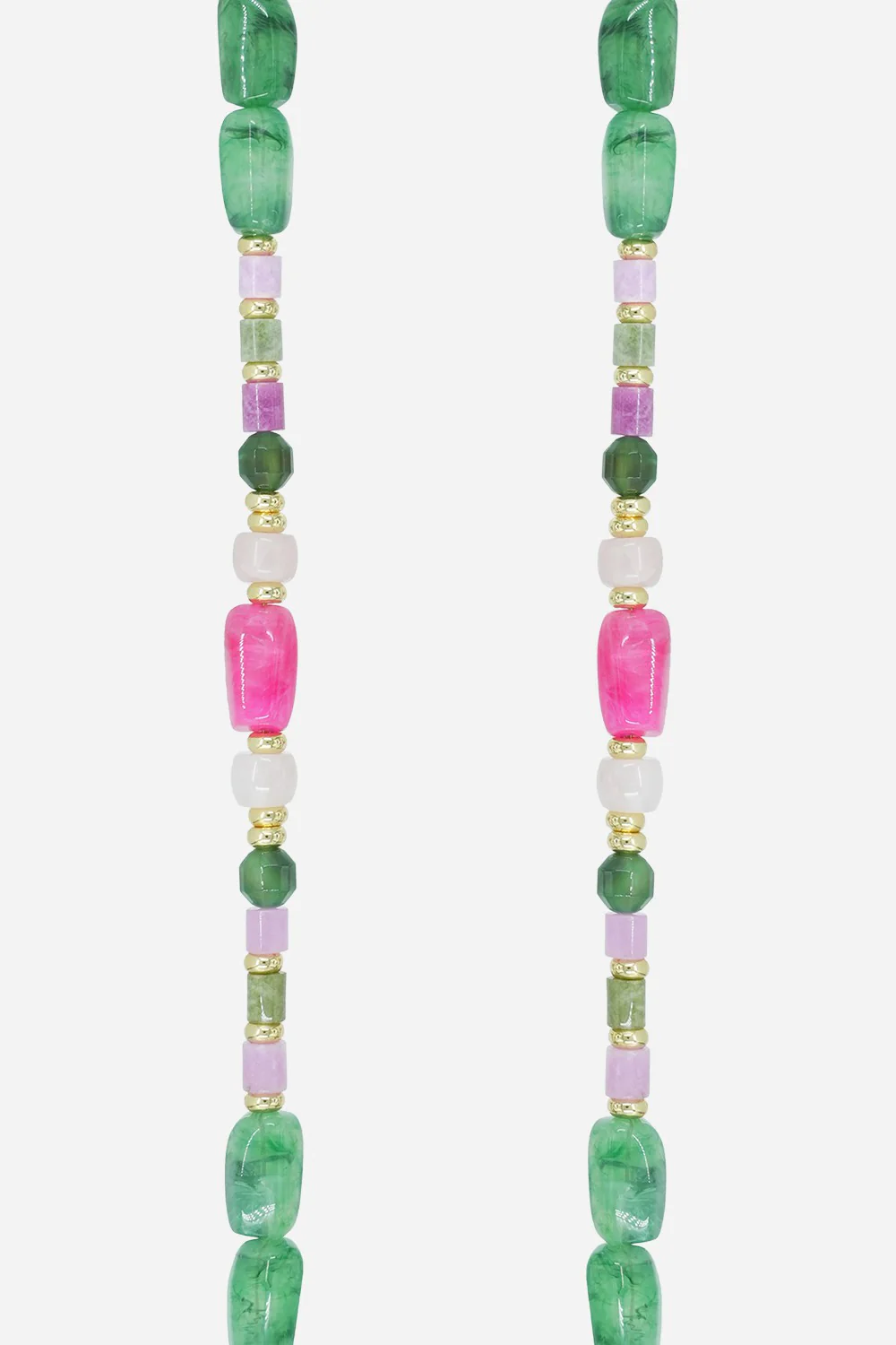 Chaine Longue Divya Vert 120 cm - Image 2