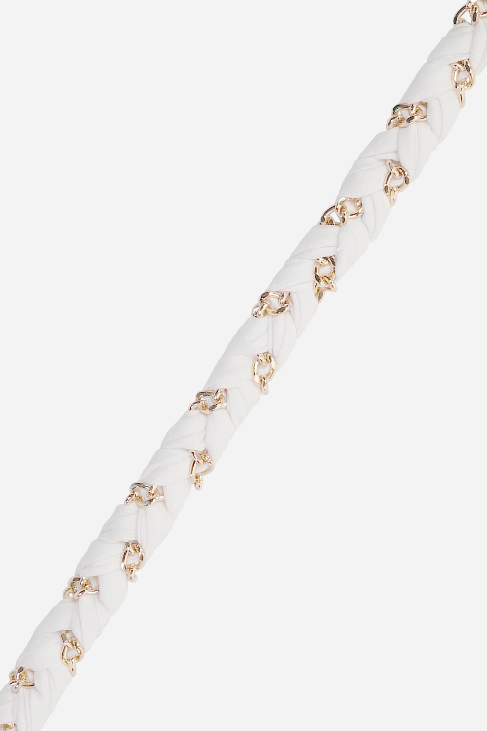 Chaine Longue Doha Blanc 120 cm - Image 2