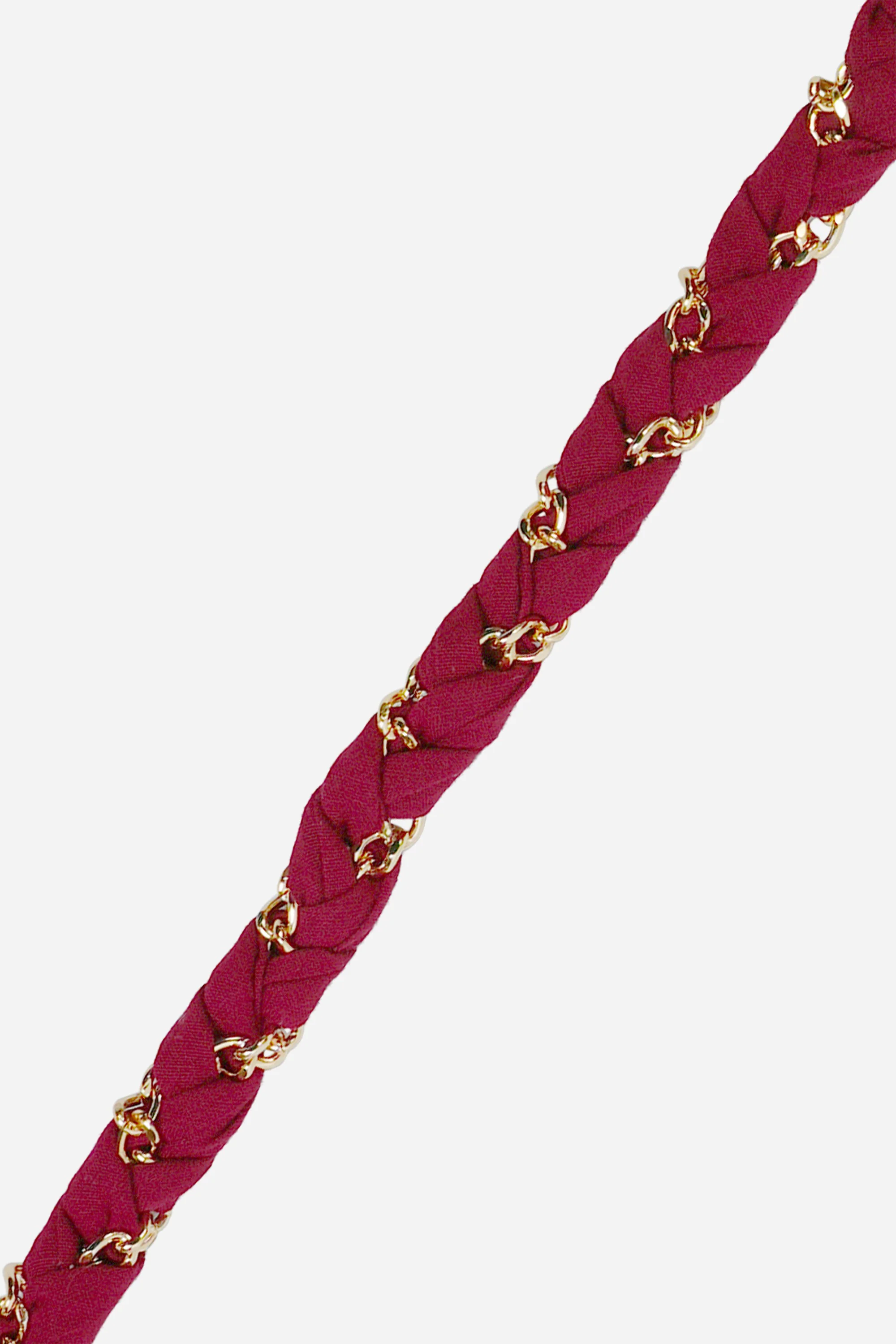 Chaine Longue Doha Bordeaux 120 cm - Image 2