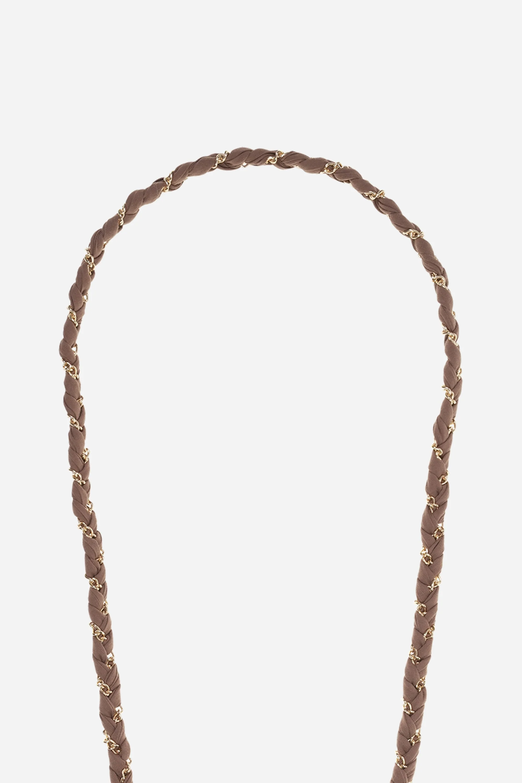Chaine Longue Doha Marron 120 cm - Image 2