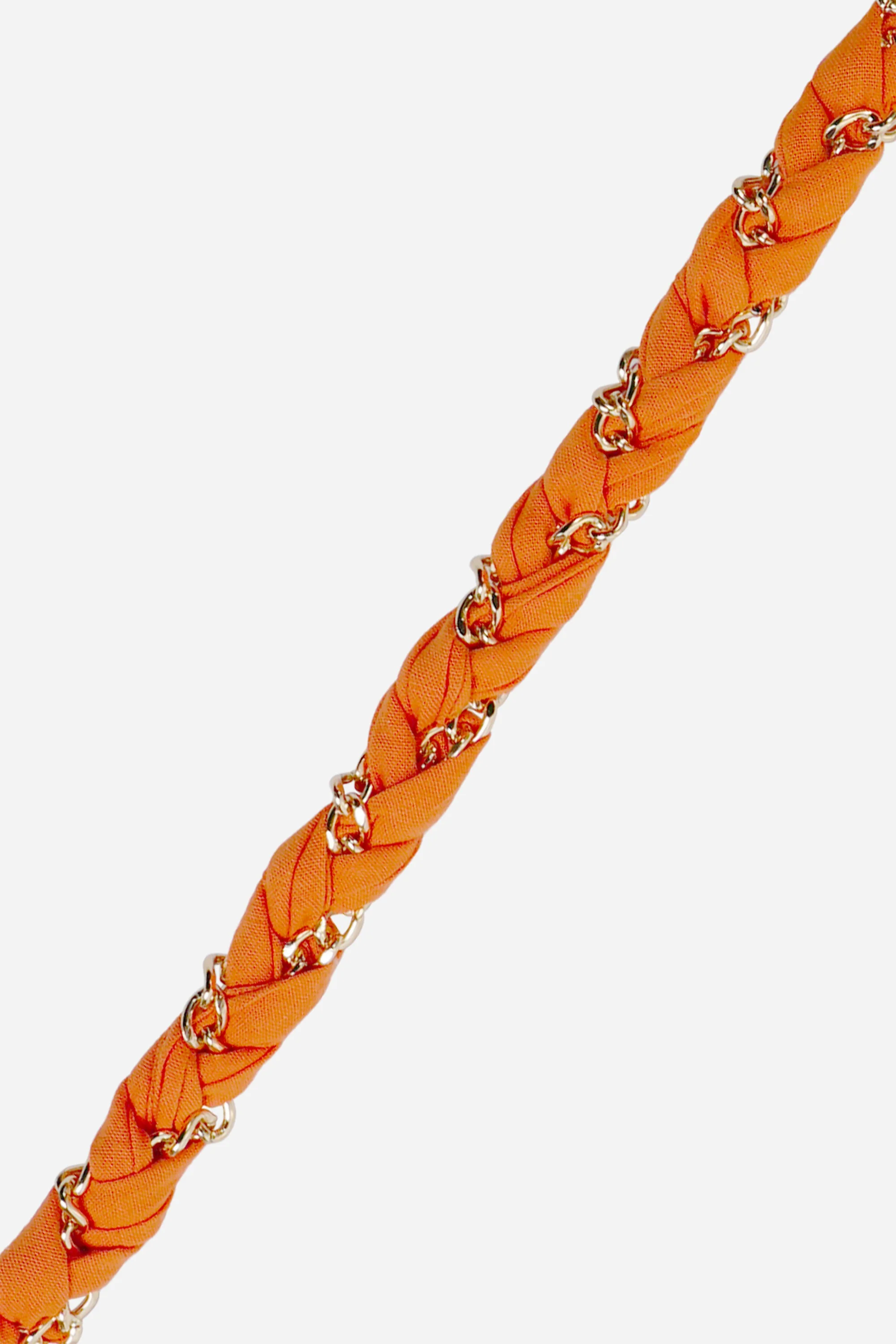 Chaine Longue Doha Orange 120 cm - Image 2