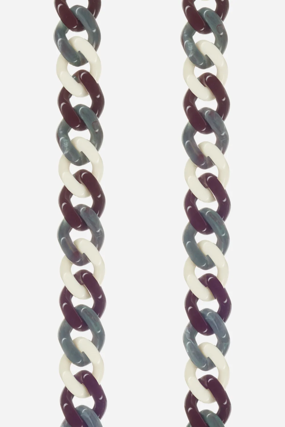 Chaine Longue Gia Bordeaux 120 cm - Image 2