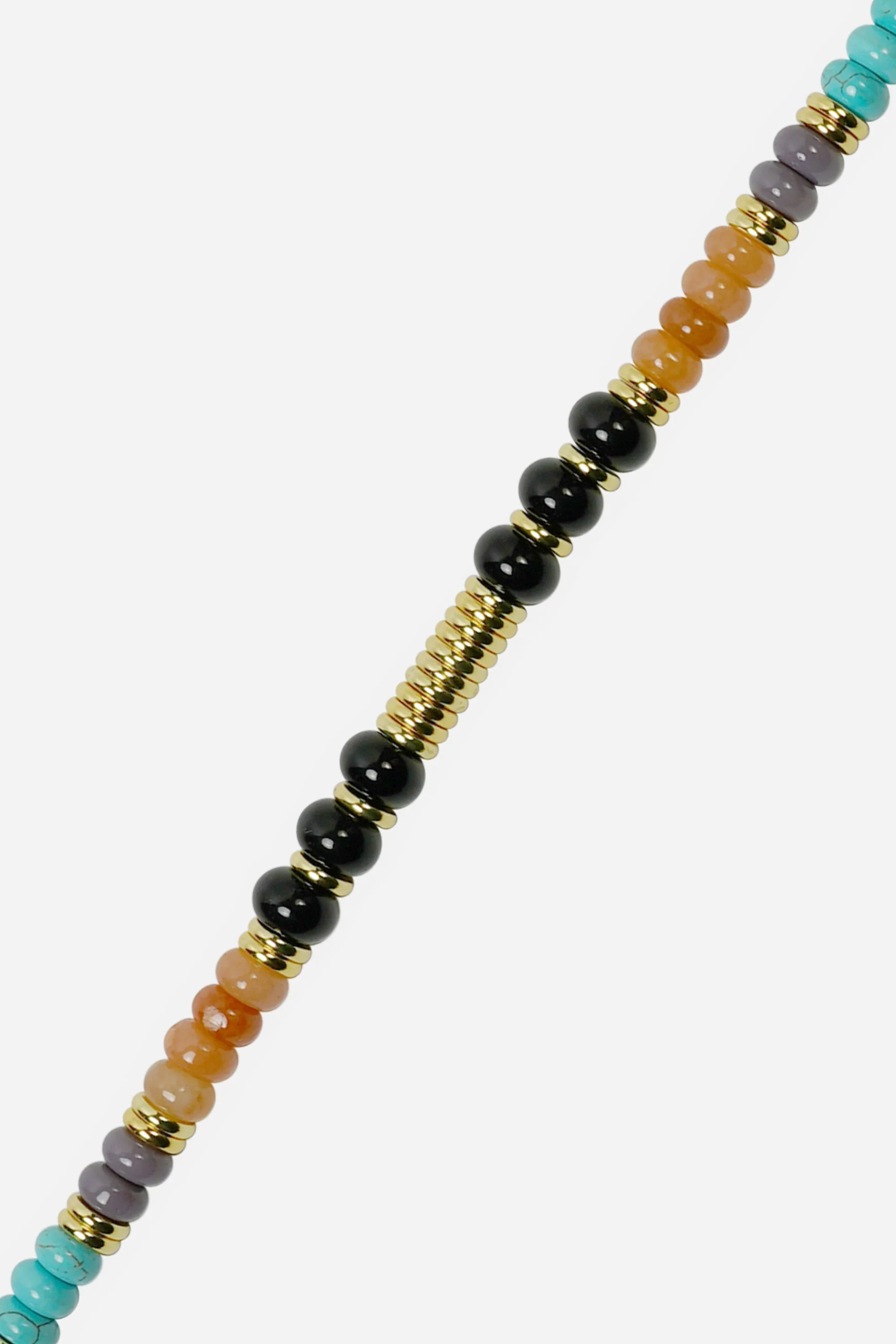 Chaine Longue Helene Noir 120 cm - Image 2
