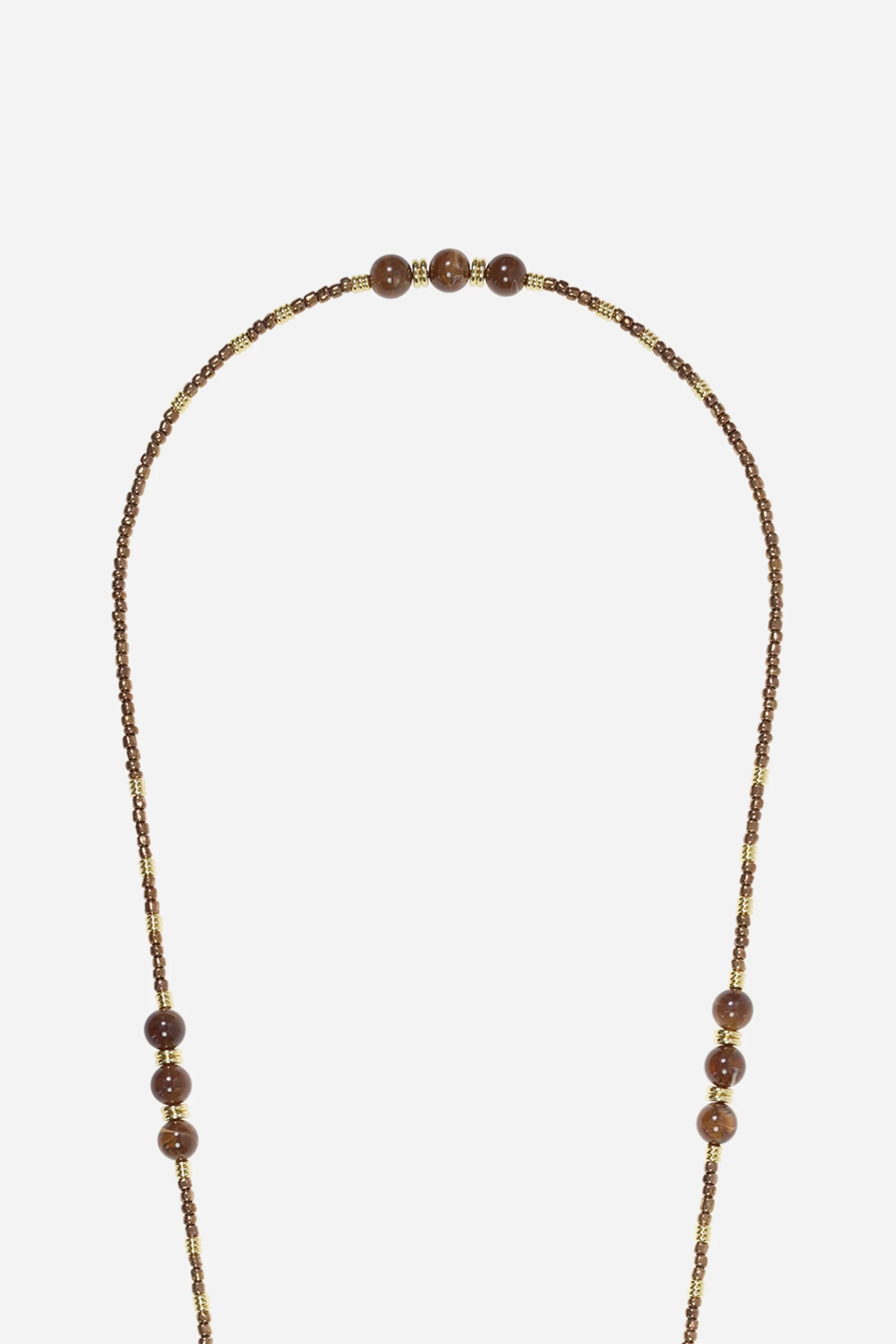 Chaine Longue Iris Bronze 120 cm - Image 2