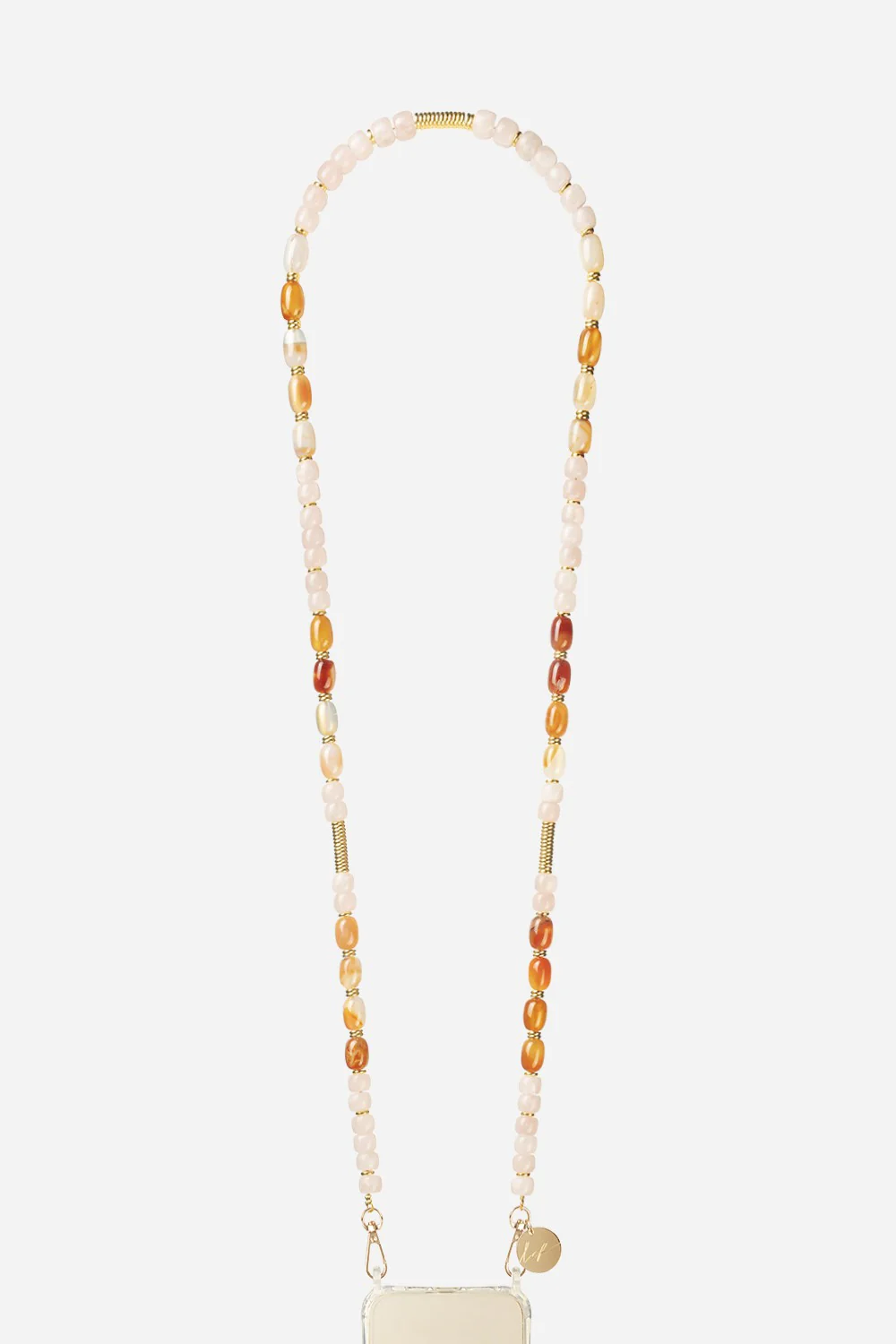 Chaine Longue Ivy Rose 120 cm