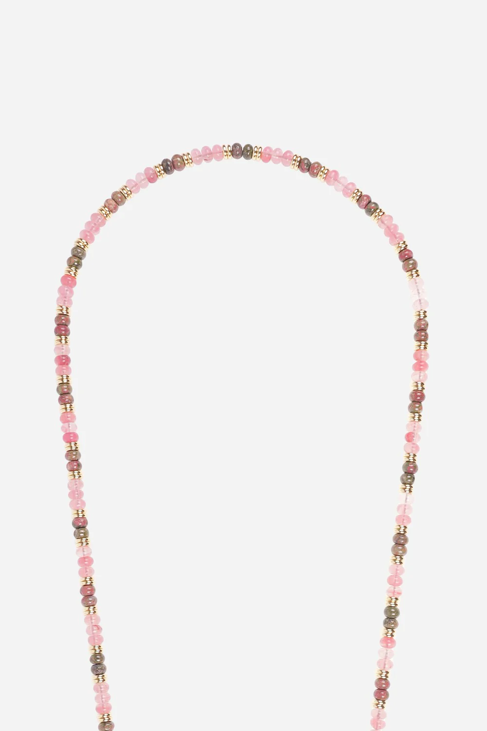Chaine Longue Joy Rose 120 cm - Image 2