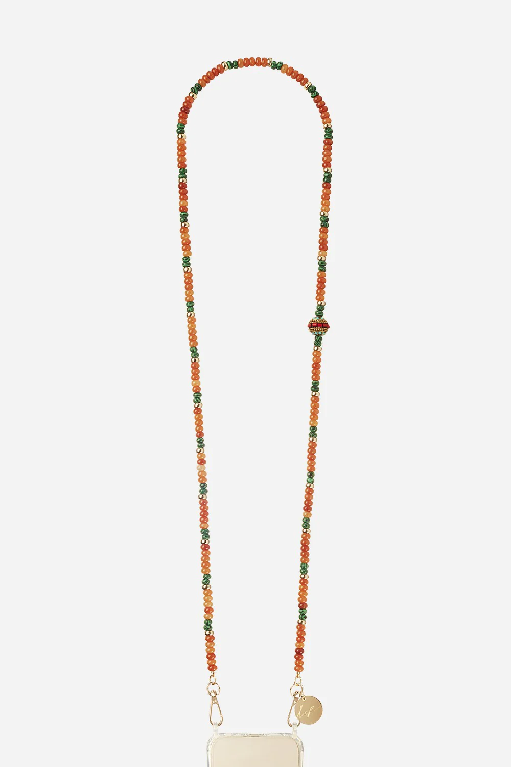 Chaine Longue Joy Vert 120 cm - Image 3