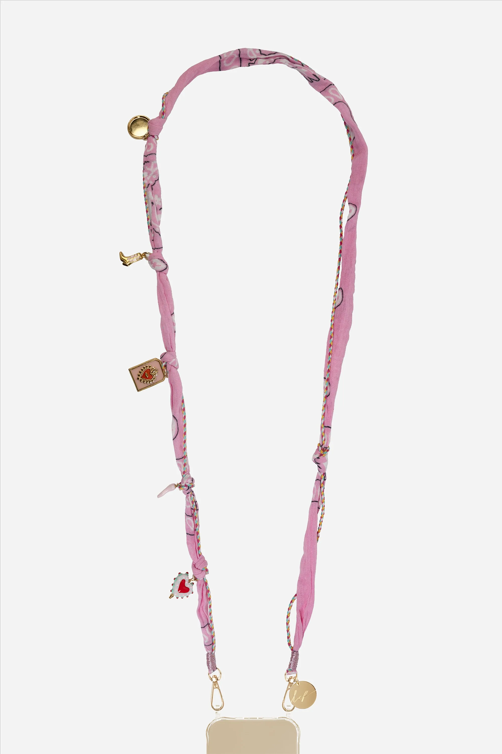 Chaine Longue Laia Rose 120 cm - Image 4