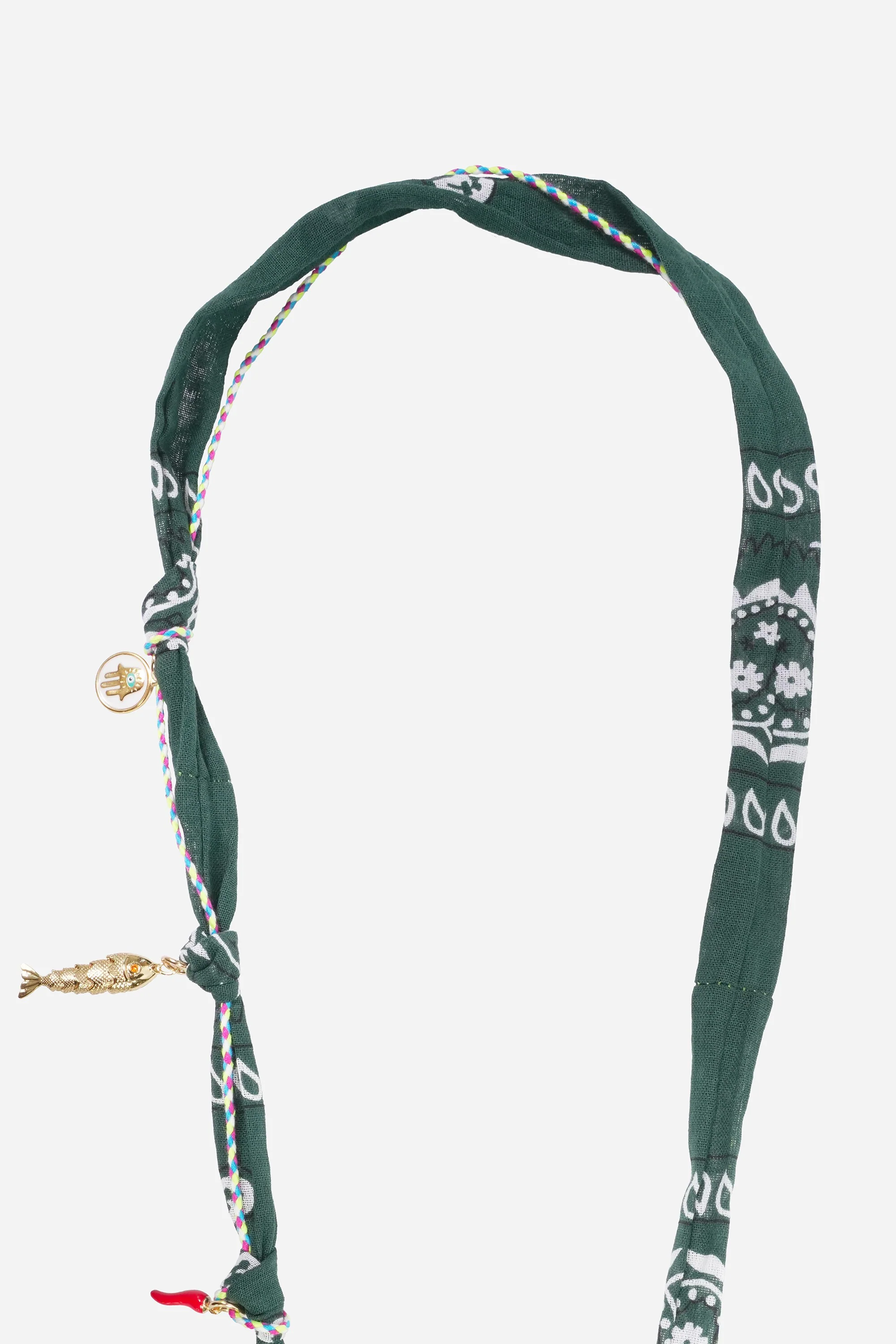 Chaine Longue Laia Vert 120 cm - Image 3