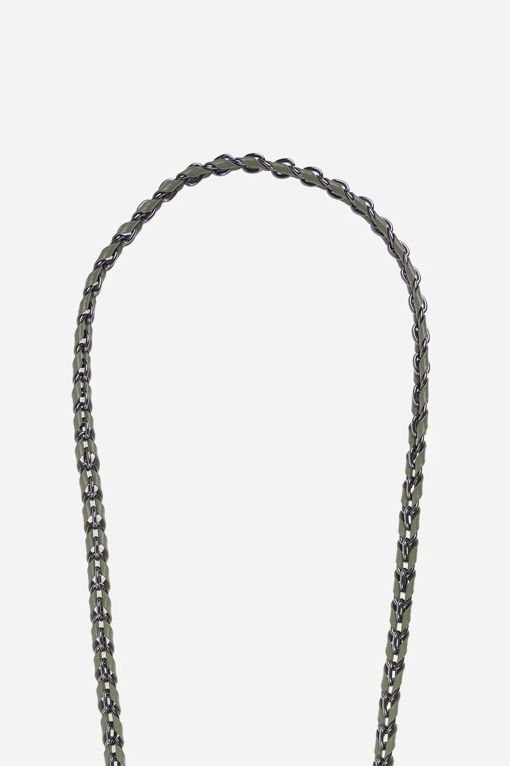 Chaine Longue Lou Kaki 120 cm - Image 2