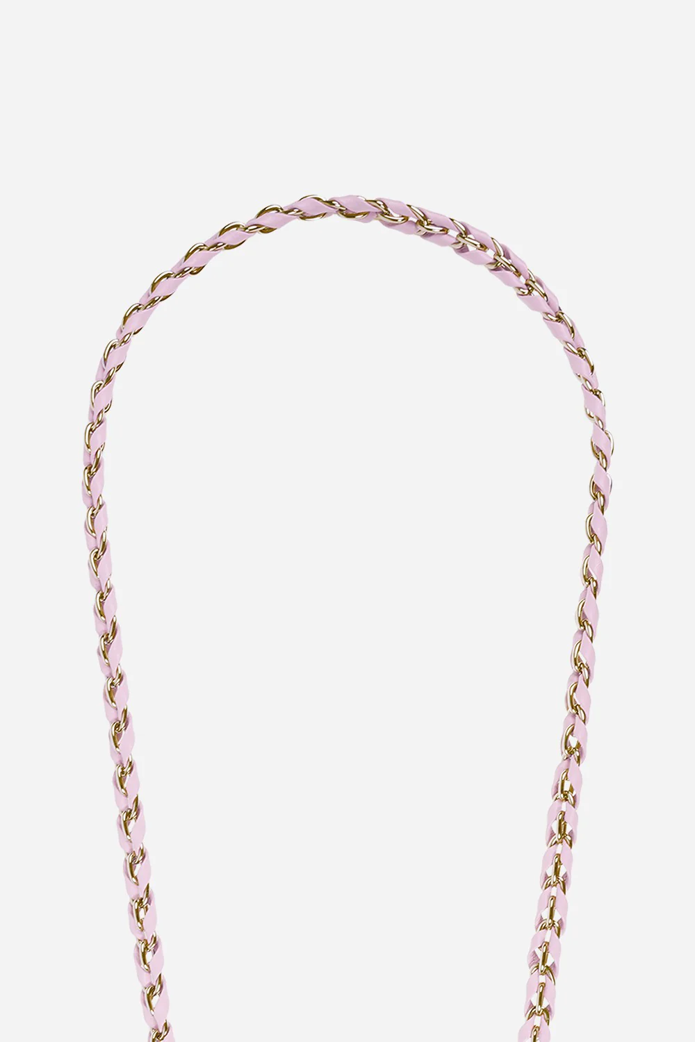Chaine Longue Lou Rose 120 cm - Image 2