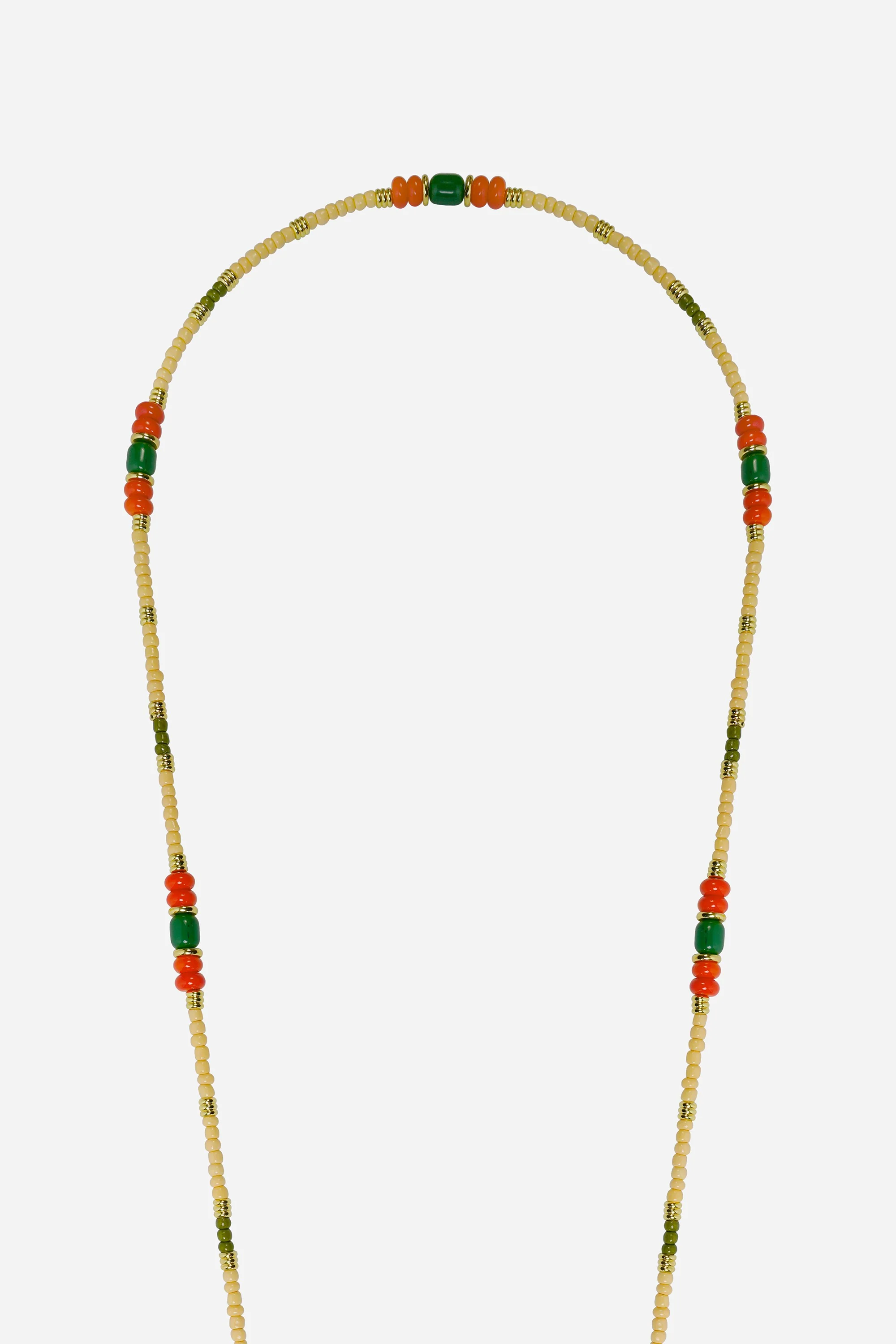 Chaine Longue Marianne Orange 120 cm - Image 3