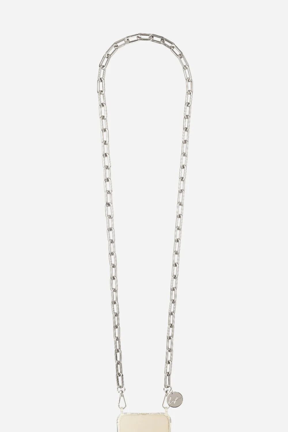 Chaine Longue Mia Argent 120 cm