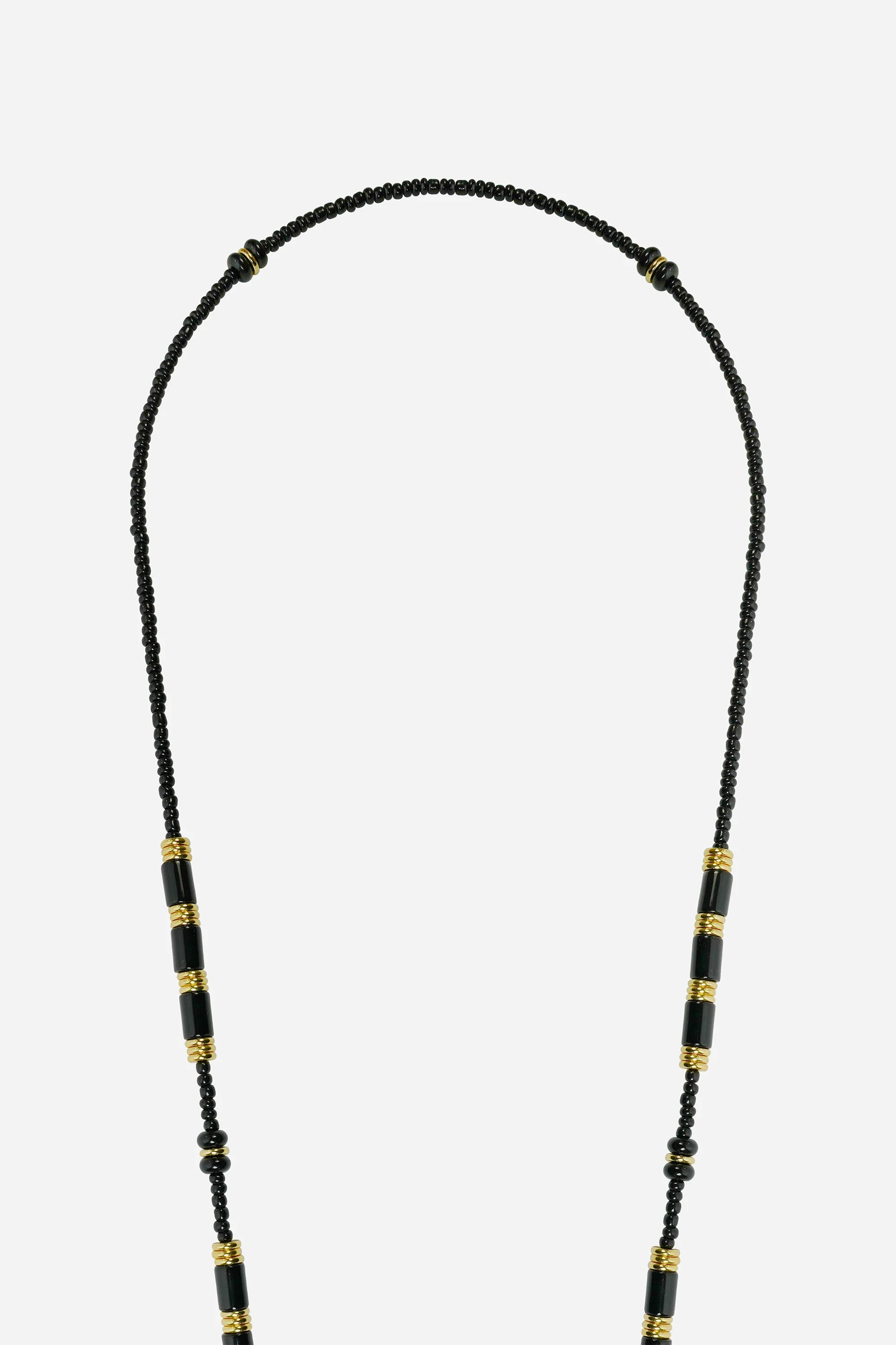 Chaine Longue Ornella Noir 120 cm - Image 3