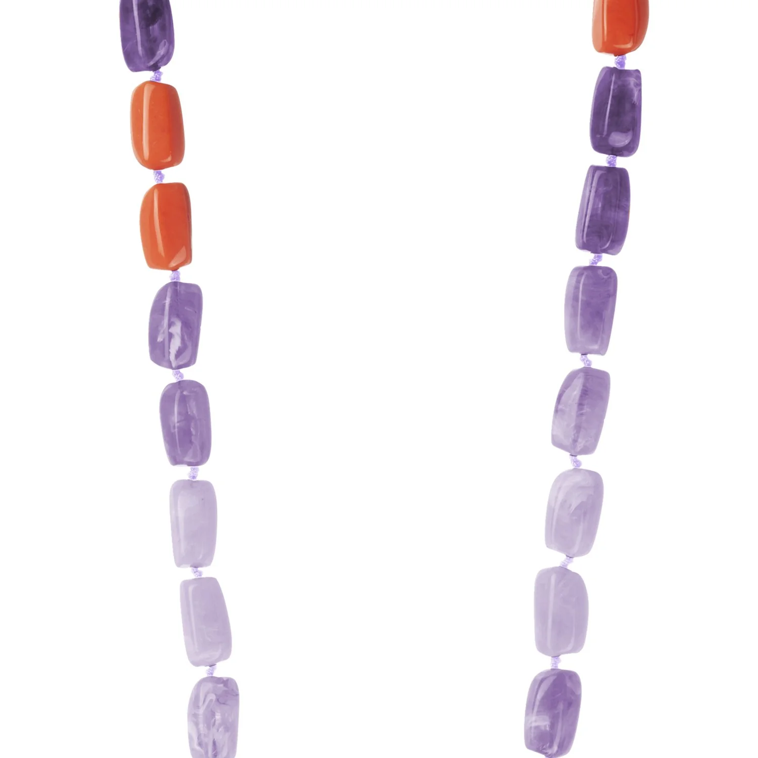 Chaine Longue Talia Violet 120 cm - Image 2