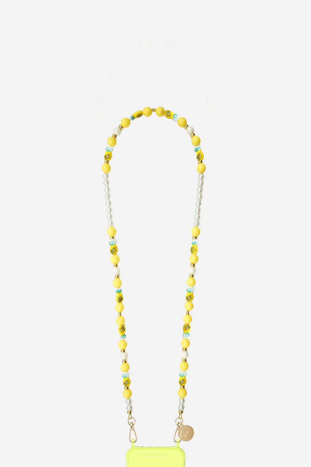 Chaine Longue Vaiana Jaune 100 cm - Image 3