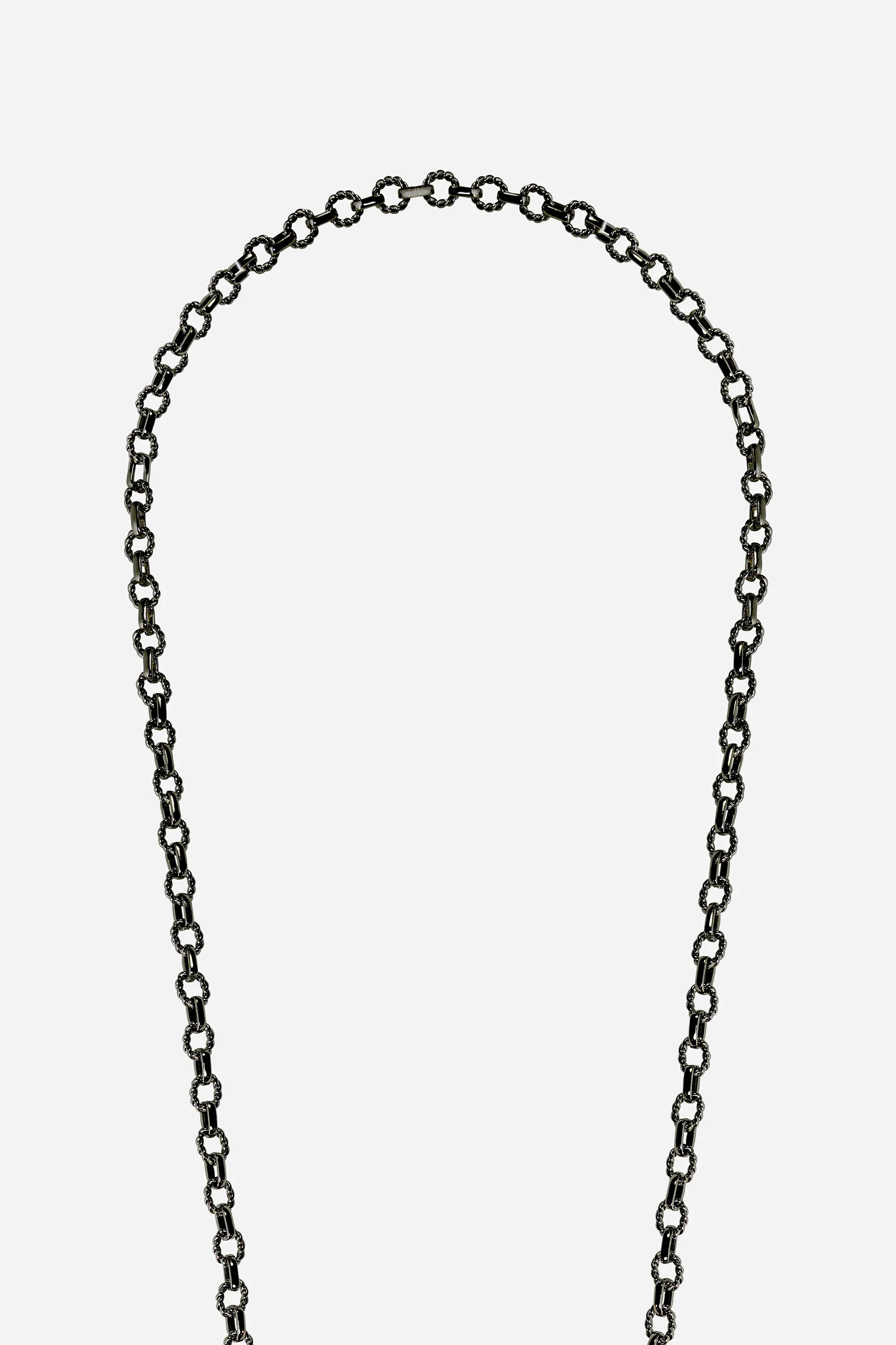 Chaine Longue Zita Noir 120 cm - Image 3