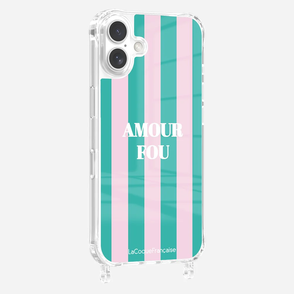 Coque Anneaux Imprimee Amour Fou Rose - Image 10