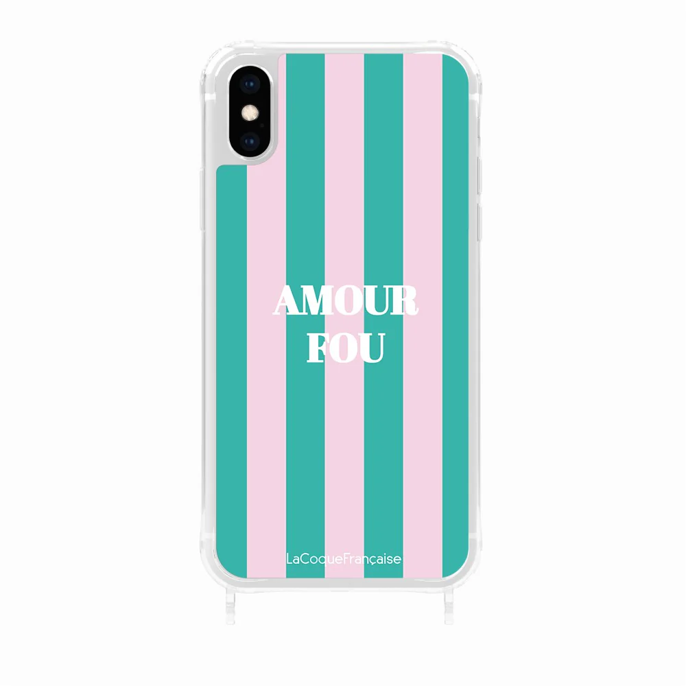 Coque Anneaux Imprimee Amour Fou Rose - Image 30