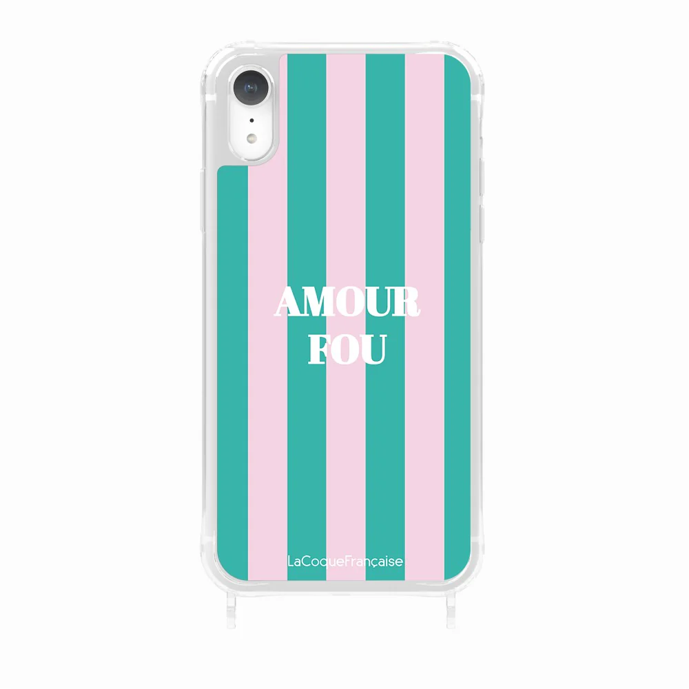 Coque Anneaux Imprimee Amour Fou Rose - Image 31