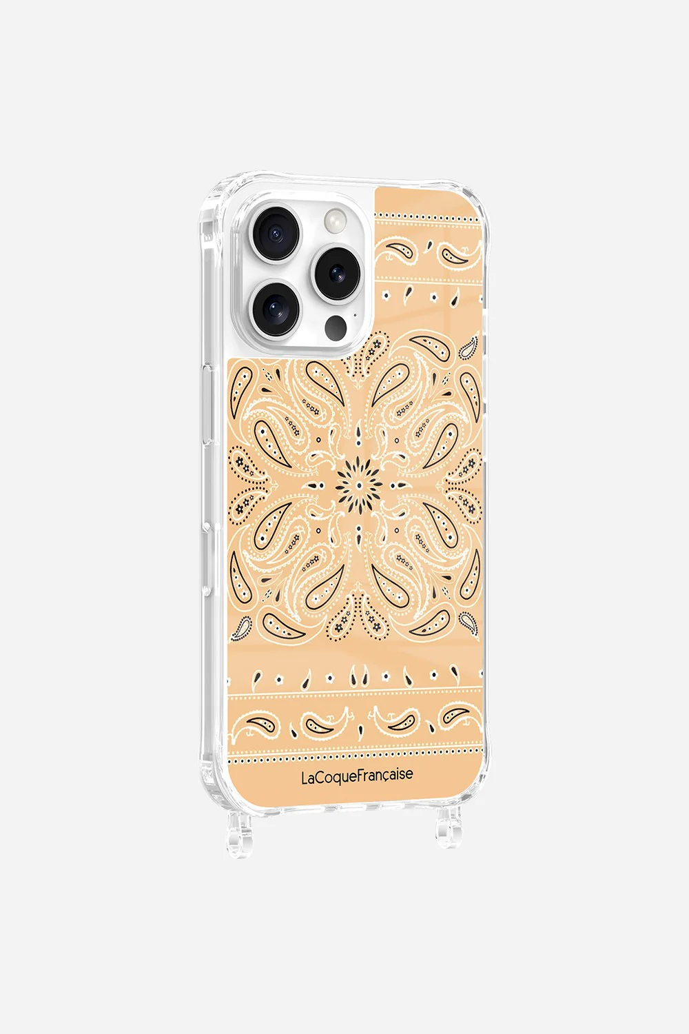 Coque Anneaux Imprimee Bandana Beige - Image 3
