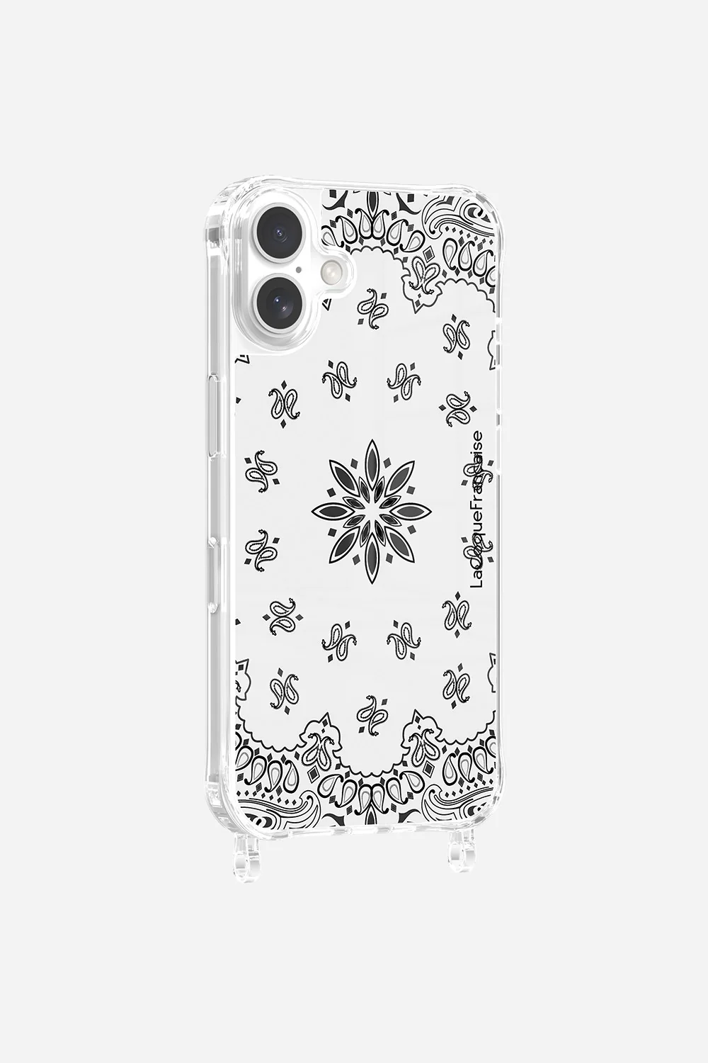 Coque Anneaux Imprimee Bandana Blanc - Image 10