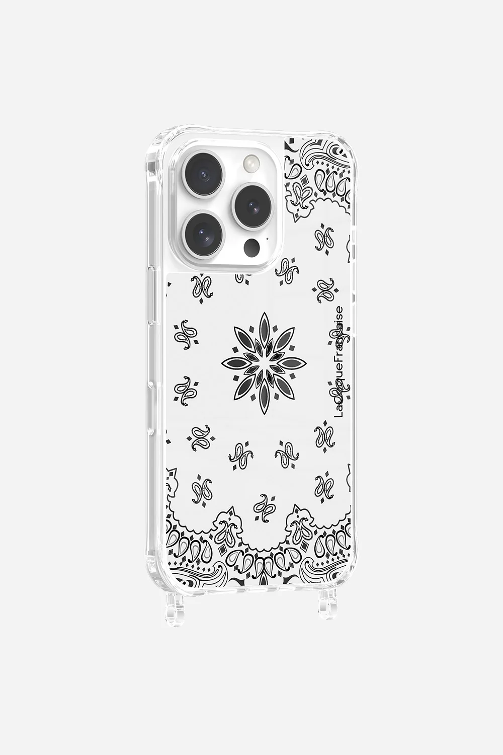 Coque Anneaux Imprimee Bandana Blanc - Image 7