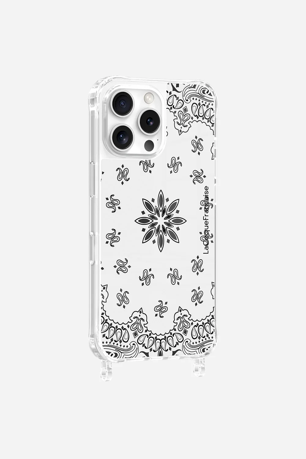Coque Anneaux Imprimee Bandana Blanc - Image 8