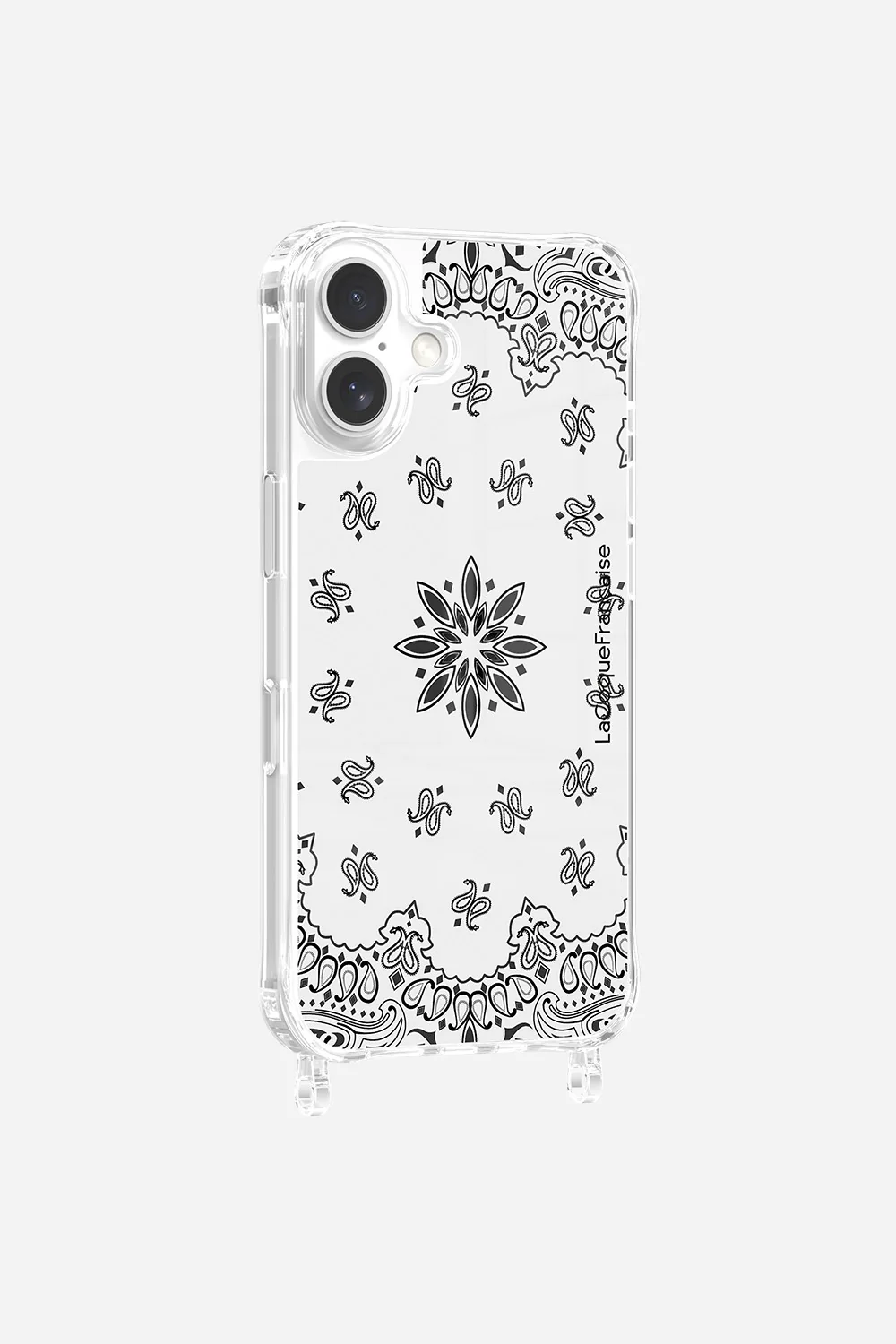 Coque Anneaux Imprimee Bandana Blanc - Image 9