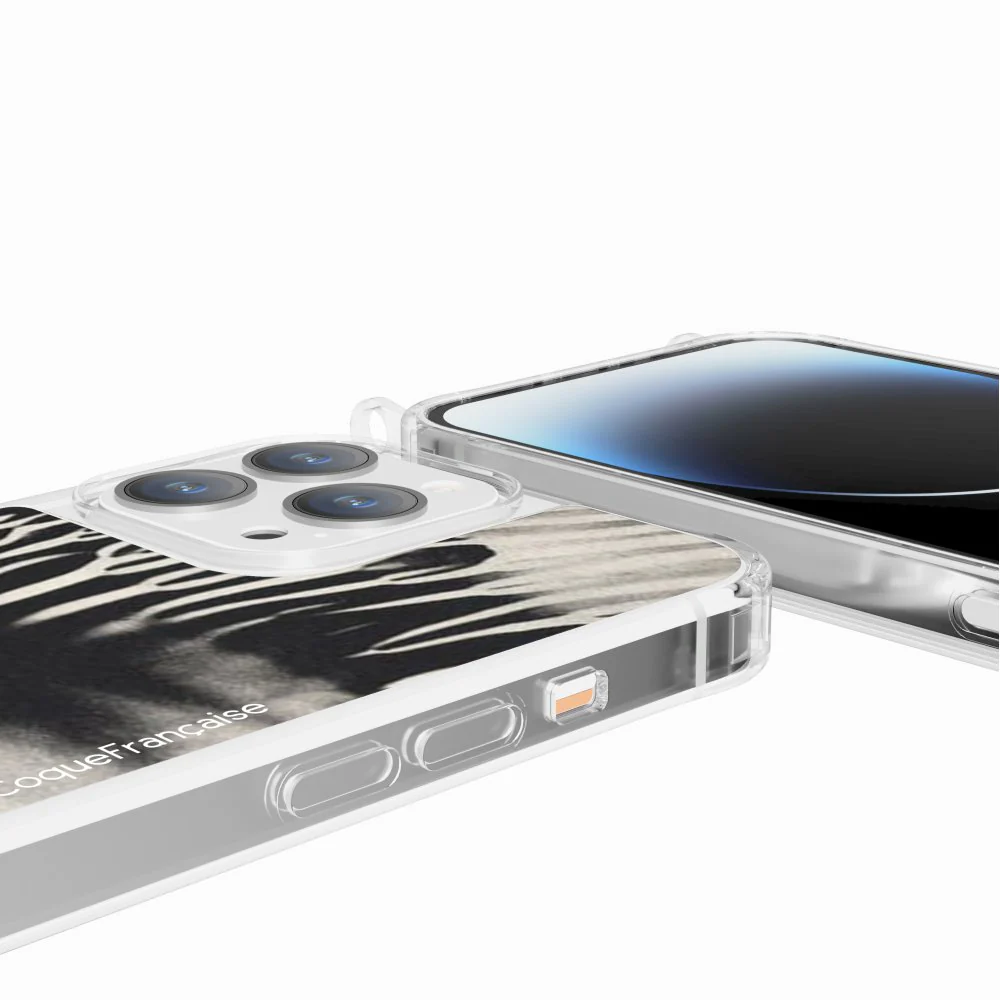 Coque Anneaux Imprimee Black Abstract - Image 30